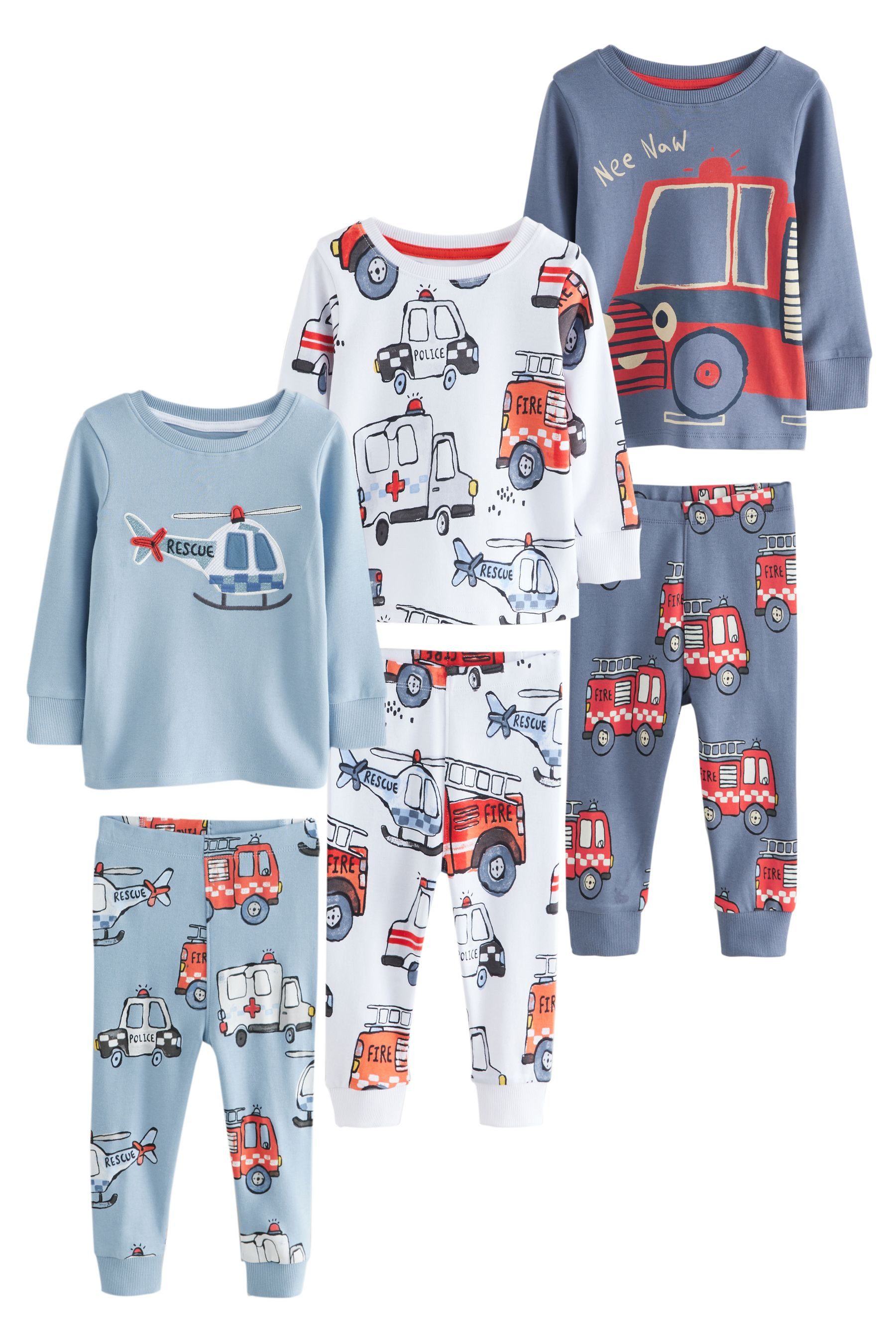 Pyjama Kuscheliger Pyjama im 3er-Pack