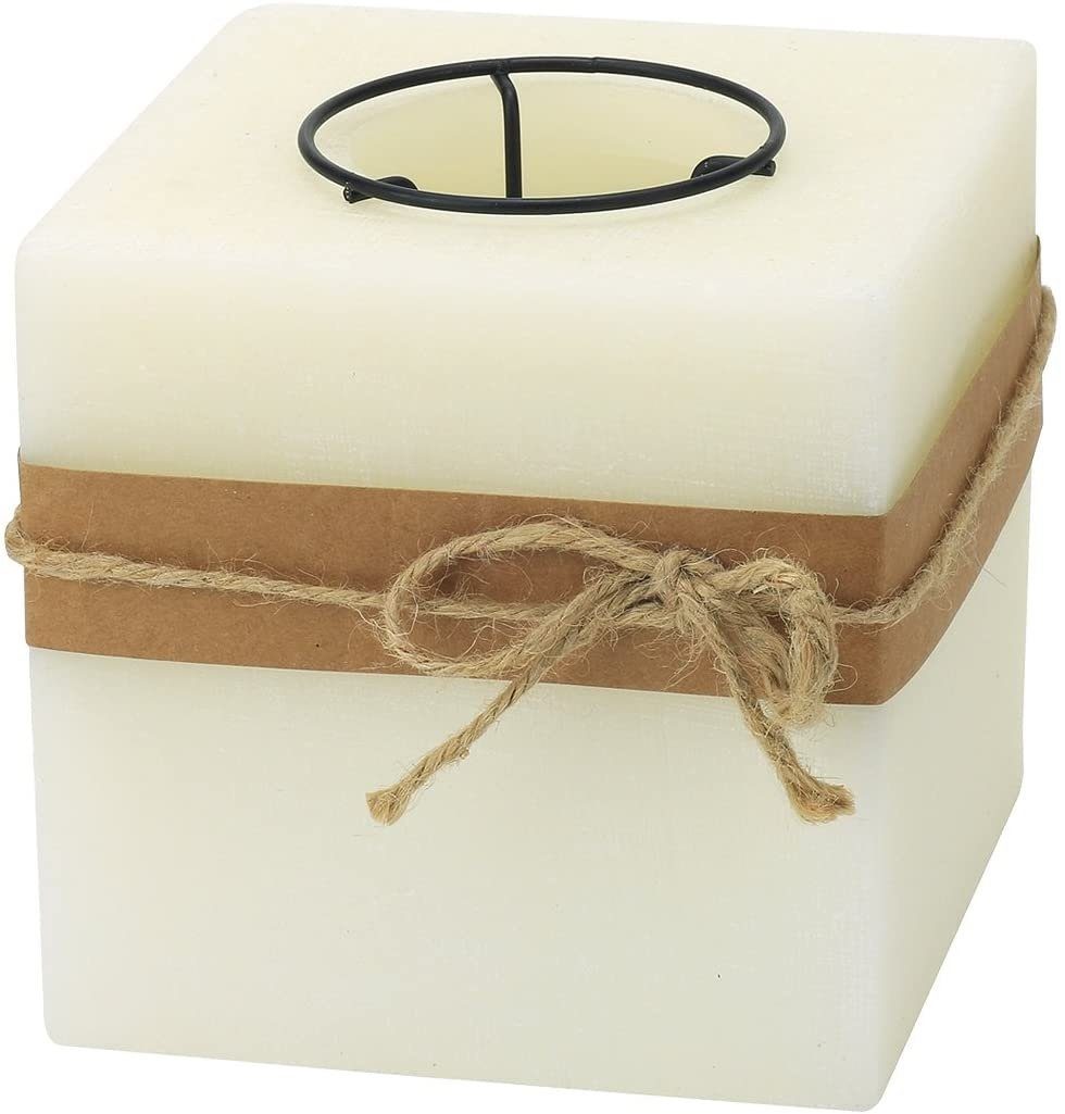 Luna24 simply great ideas... Подсвечник Echtwachs-Kerzenhalter eckig 15039