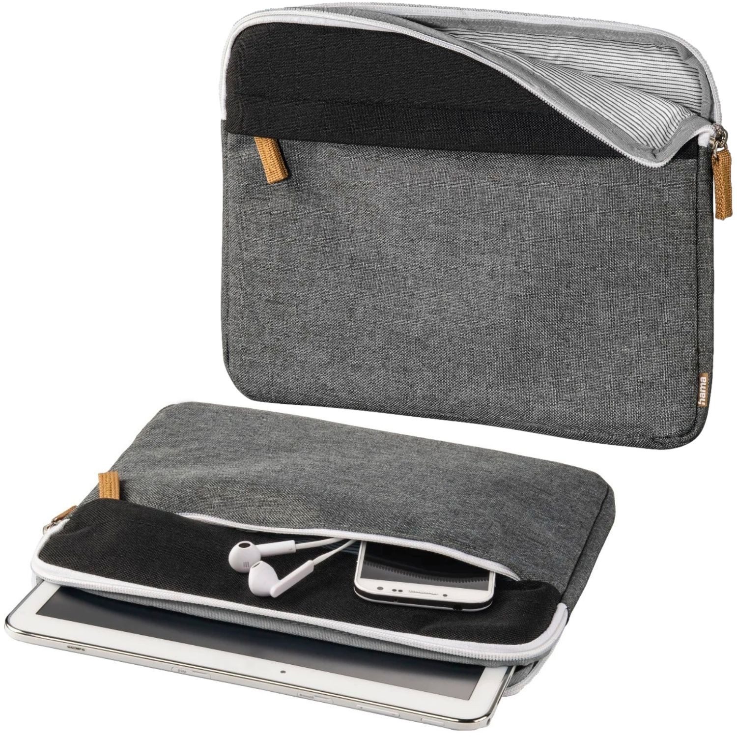 Hama Tablet-Hülle Universal Sleeve Schutz-Hülle Cover Tasche Grau 11, Hülle Etui Case Schutz für iPad Tablet PC Tab 10,6 10,9" 11" 11,5"