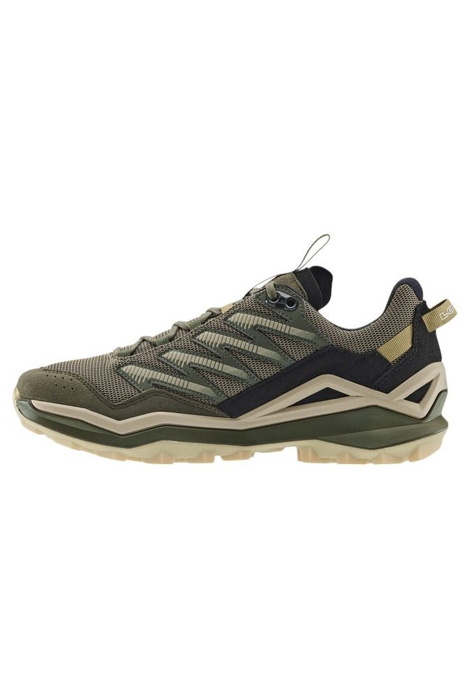 Lowa Maddox Pro Low (Fast-Hiking, Textil/Synthetik) schwarz/olive Herren Wa günstig online kaufen