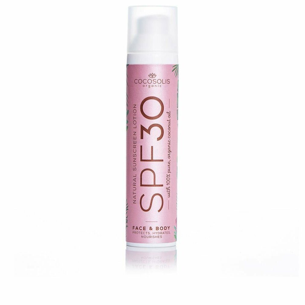 Cocosolis Sonnenschutzcreme Natural Sunscreen Lotion Spf30 100ml