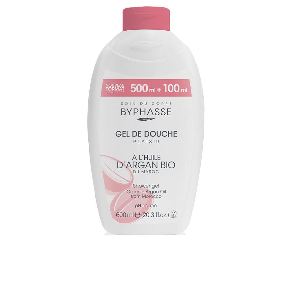 Byphasse Duschgel Plaisir Gel De Ducha Aceite De Argán Bio 600ml