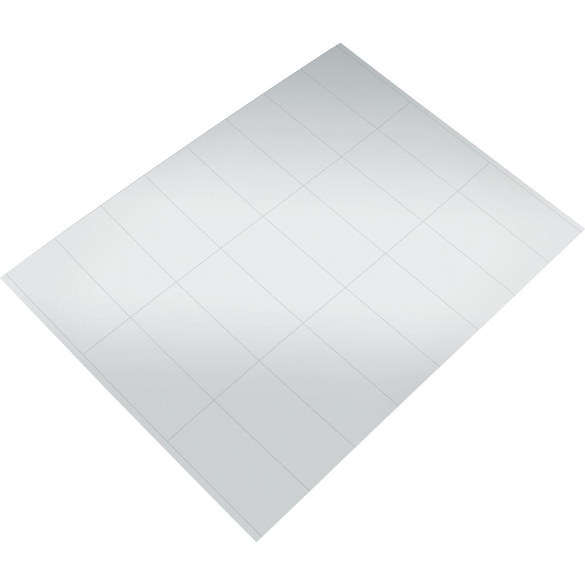 LEITZ Etiketten Universal Etiketten PC beschriftbar 70x36mm VE=2400 Stück weiß