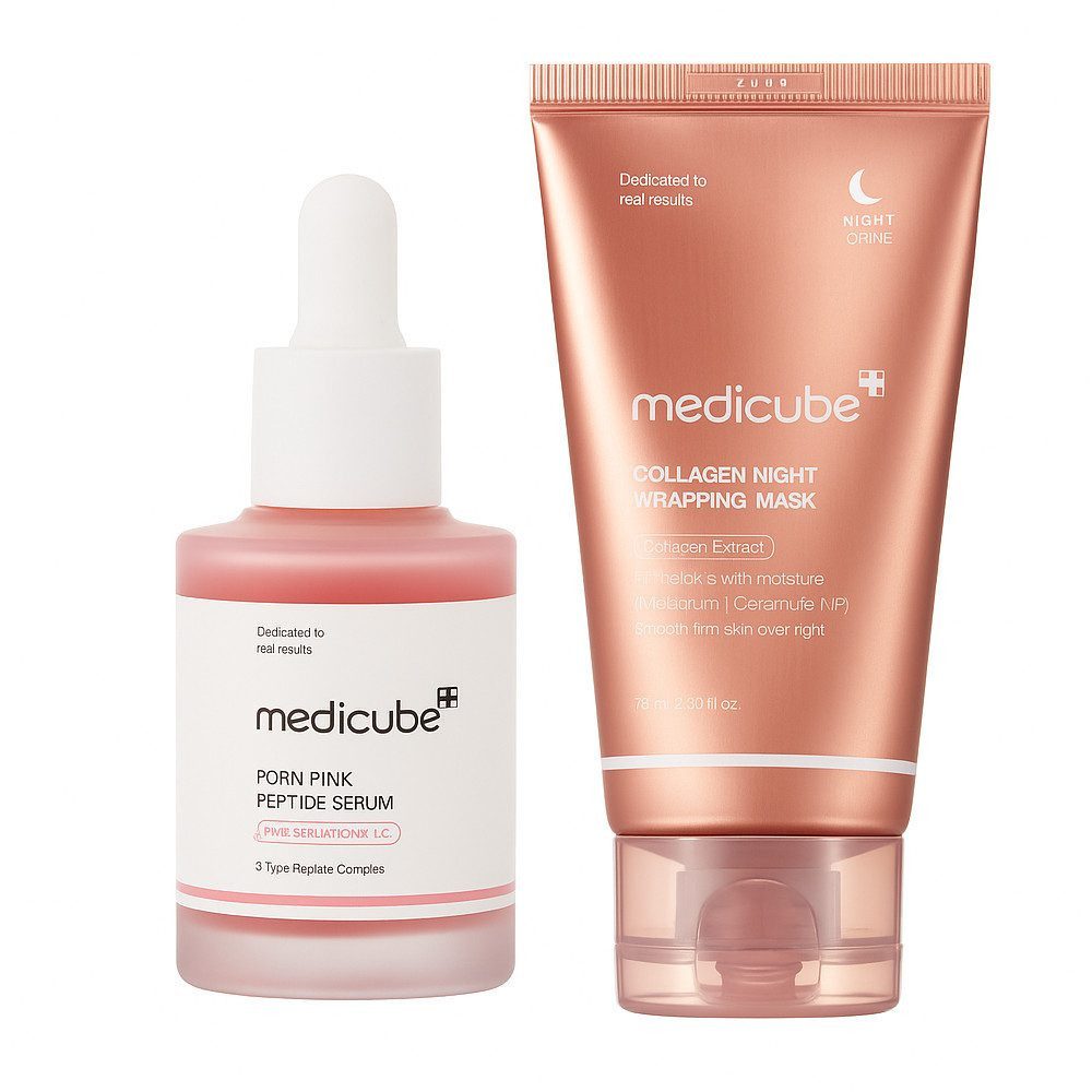 Medicube Gesichtsserum Medicube Gesichtsserum Peptide Serum & Night Mask Duo