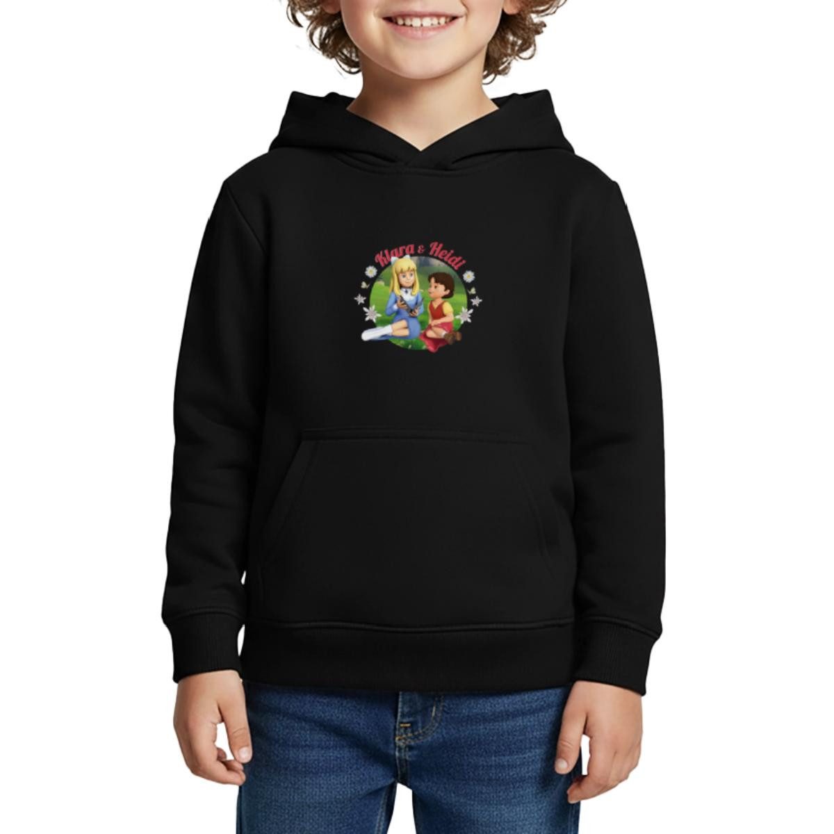 Hoodie Heidi Klara & Heidi Freundschaft Kinder Premium Hoodie
