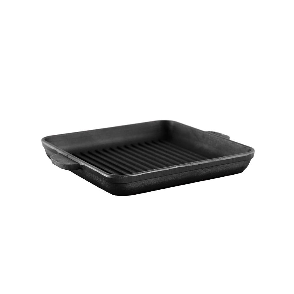 BRIZOLL Grillpfanne Neuheiten 70200576, Gusseisen (Set), quadratisch , 18 x 18 cm