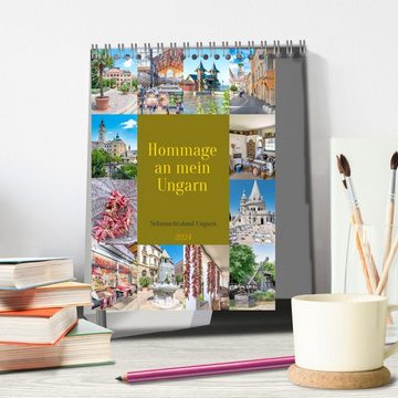 CALVENDO Wandkalender Hommage an mein Ungarn (Tischkalender 2024 DIN A5 hoch)