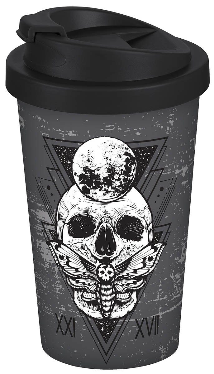 Coffee-to-go-Becher Skull mystic 400ml
