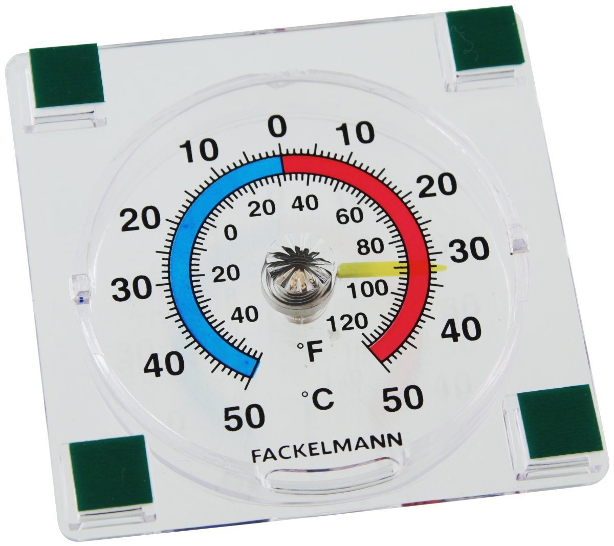 Fensterthermometer FACKELMANN Fensterthermometer selbstklebend
