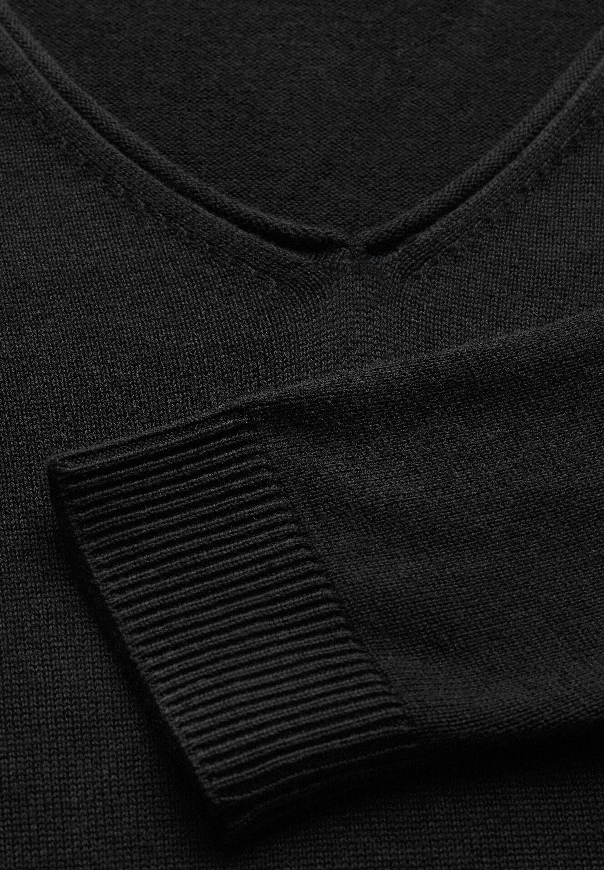 STREET ONE Strickpullover mit V-Ausschnitt