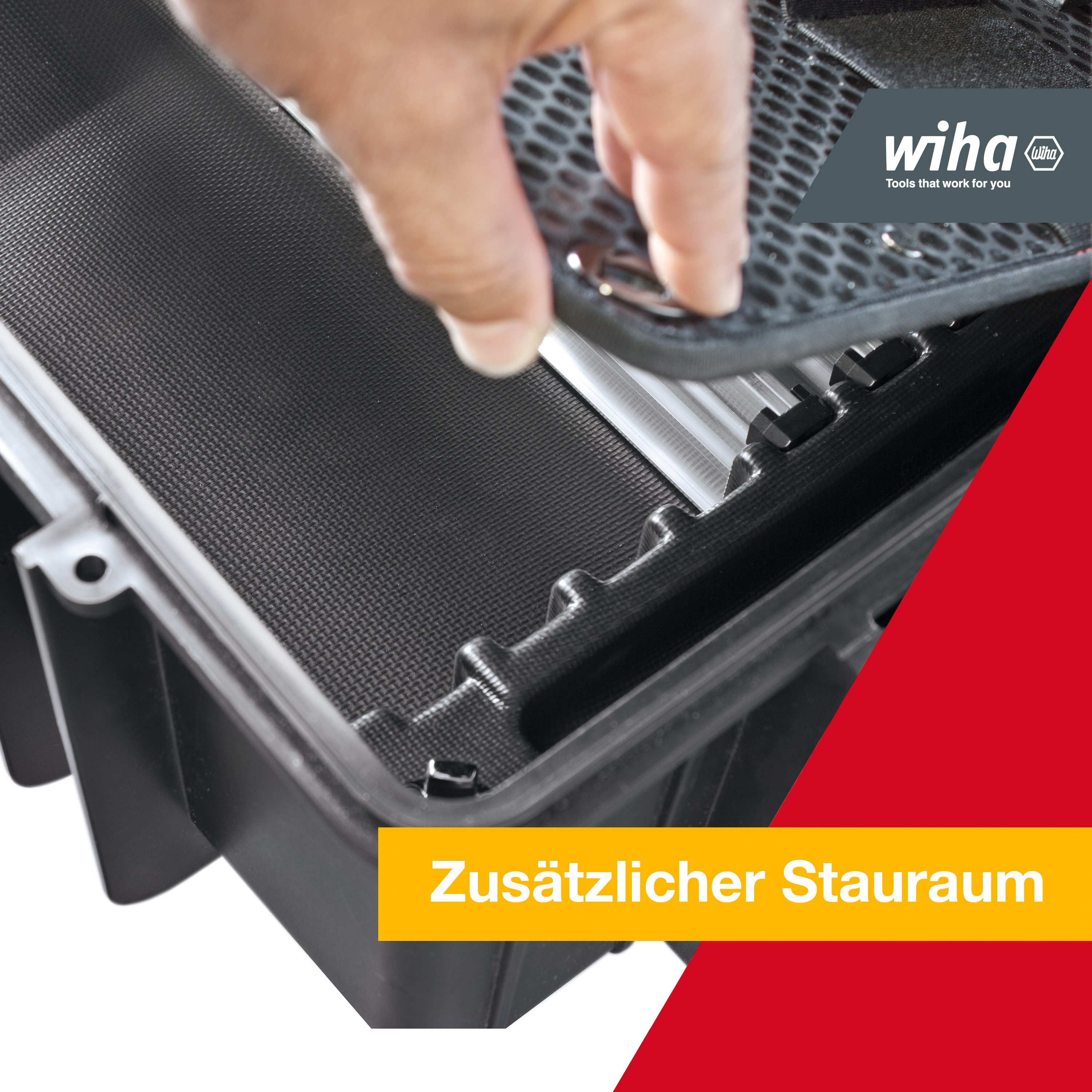 Wiha Werkzeugkoffer Profi XXL II Competence (42069) - 115 tlg., 115-tlg., gemischt, in Koffer