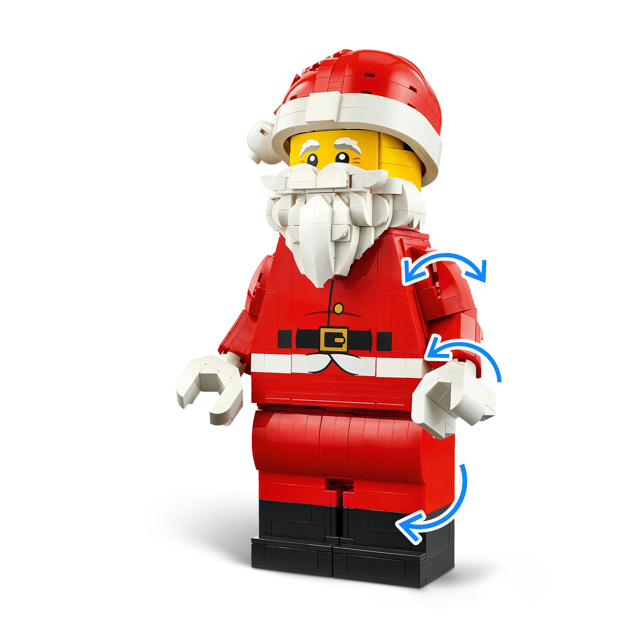 LEGO® Große Weihnachtsmann-Minifigur (40820), LEGO Iconic Konstruktionsspielsteine, (761 St), Made in Europe – Bild 5 von 5