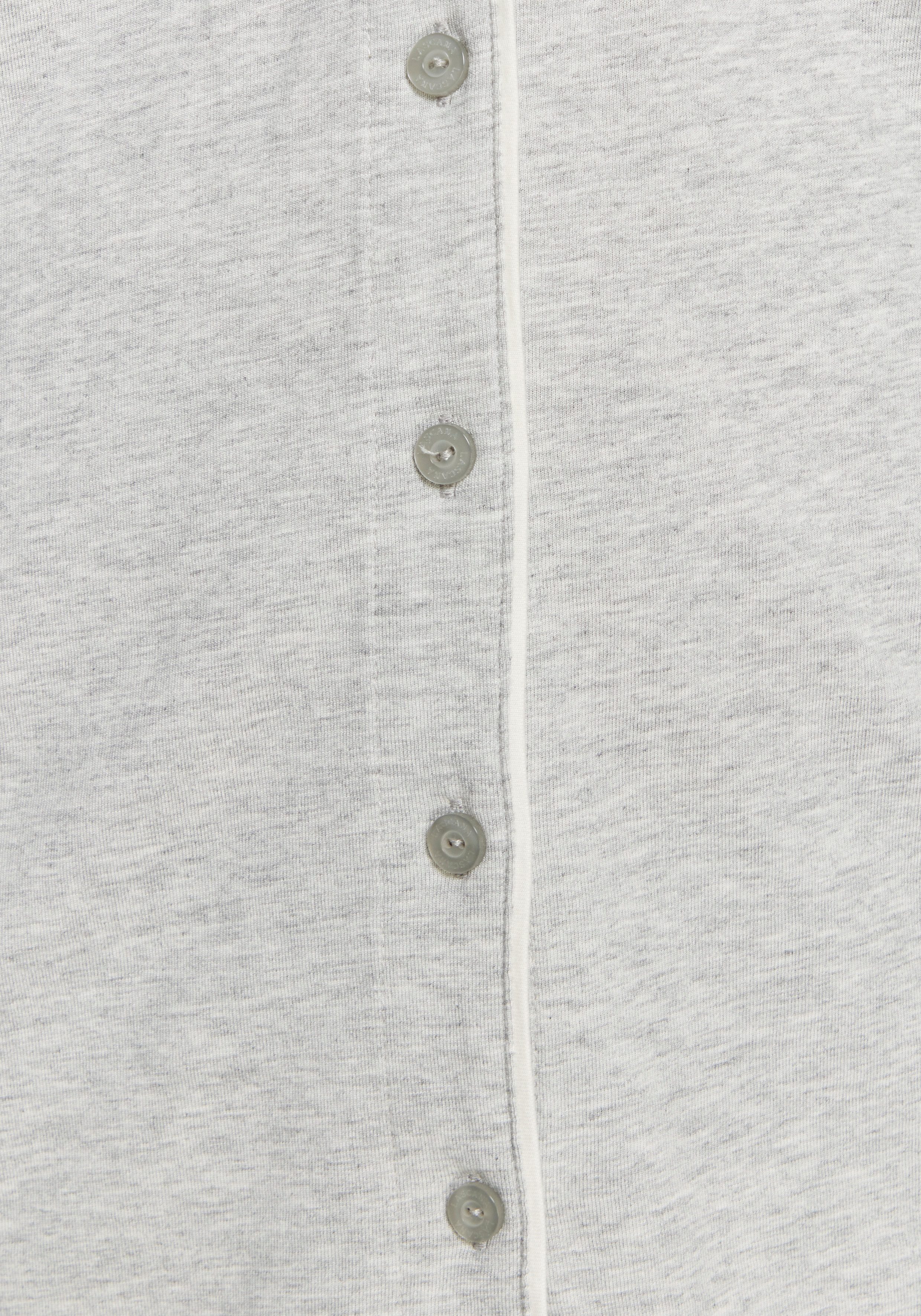 LASCANA Pyjamaoberteil (1-tlg) mit Kontrastpaspeln – Bild 5 von 5