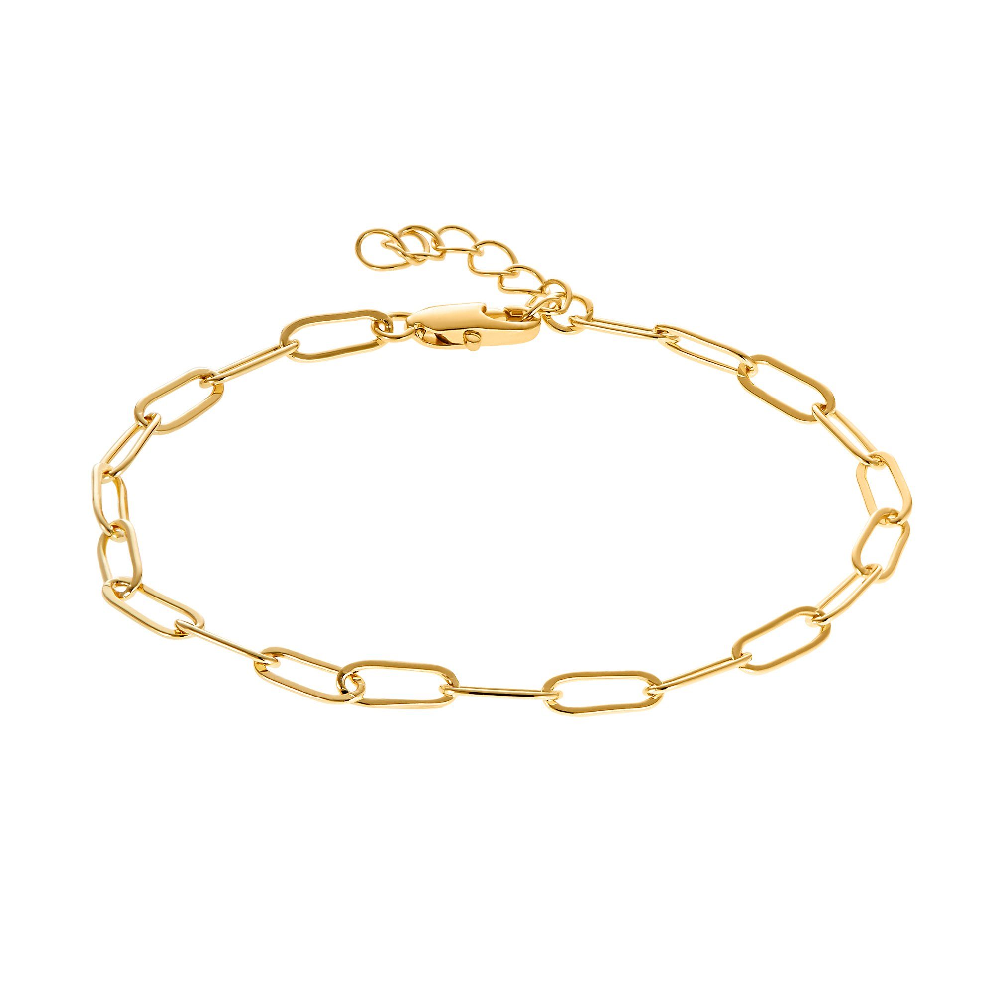 Frauen Corvin (Armband, poliert Armband für goldfarben Armkette Geschenkverpackung), inkl. Heideman