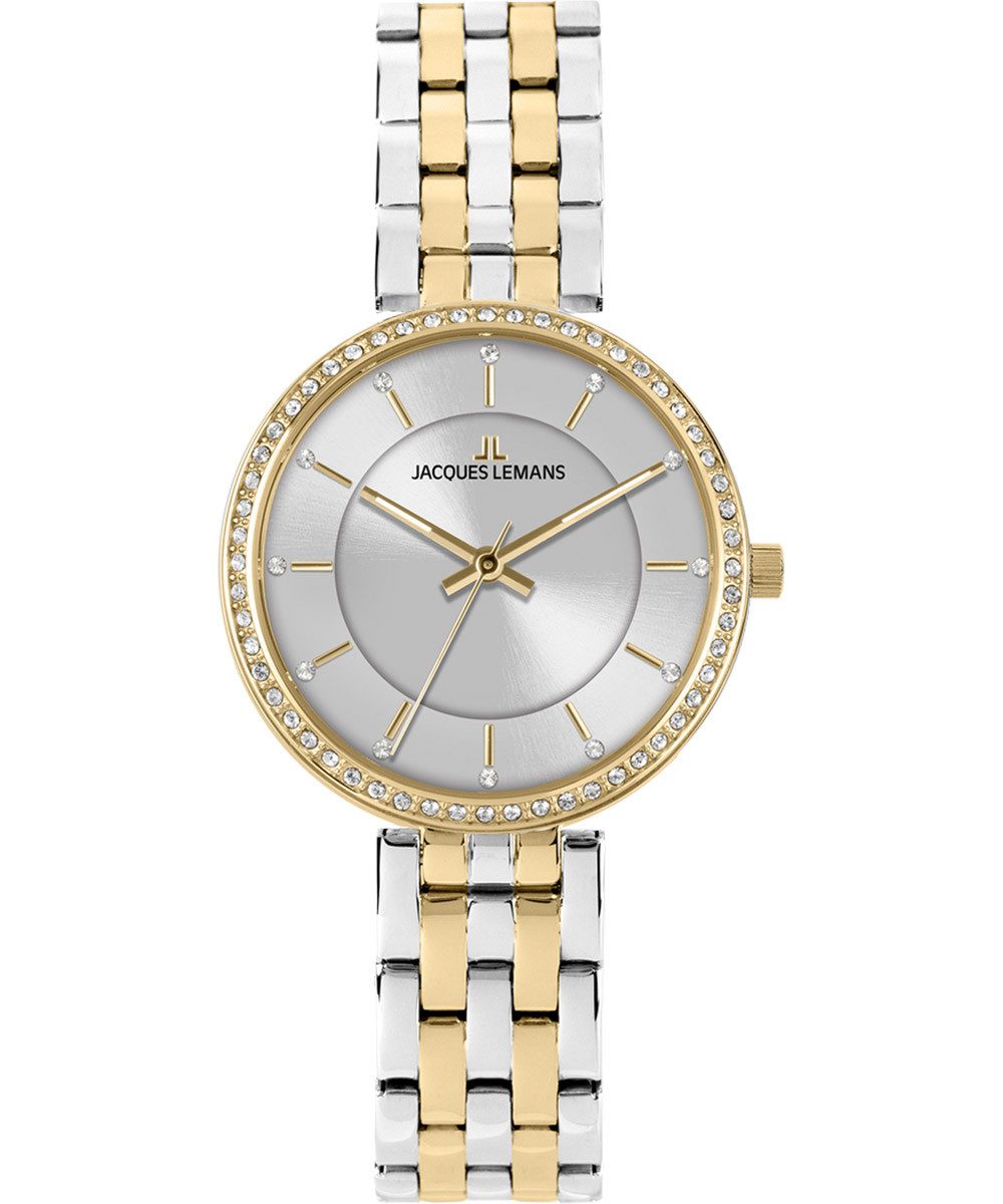 Jacques Lemans Quarzuhr Milano Quarz Bicolor