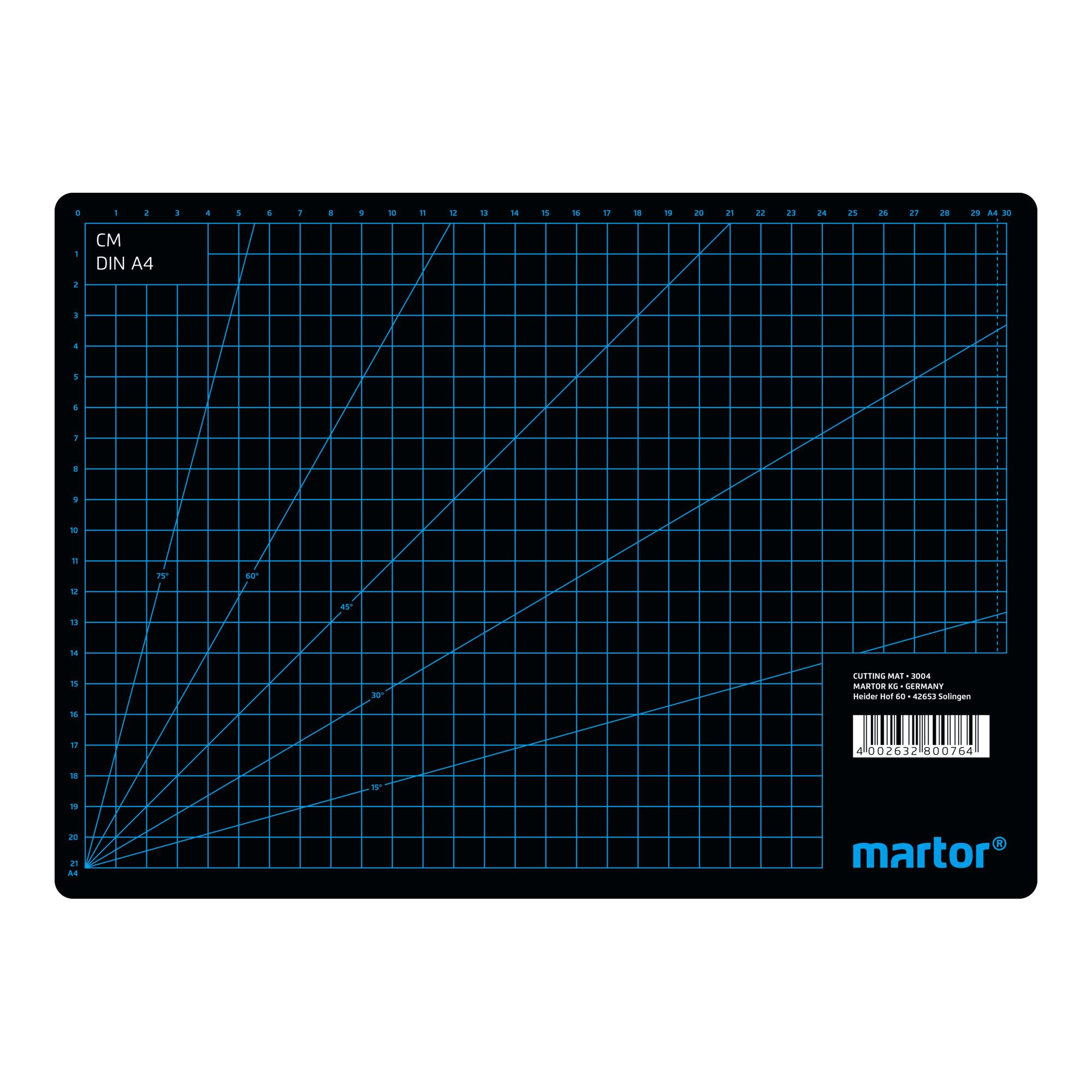 Martor Messer-Set Martor Schneidmatte, DIN-A4