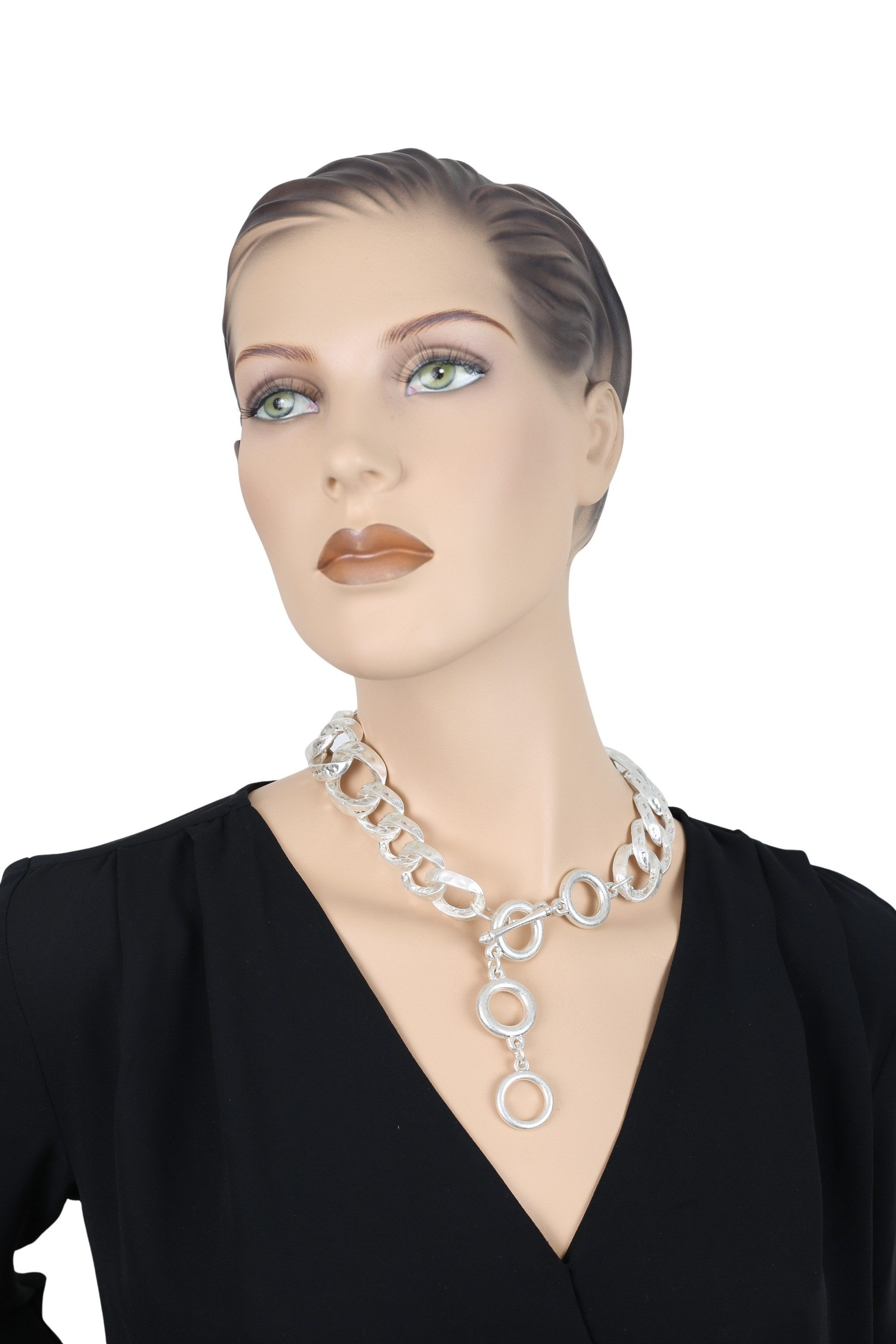 COLLEZIONE ALESSANDRO Kette mit Anhänger GlamChain, Statementkette mit großen Gliedern