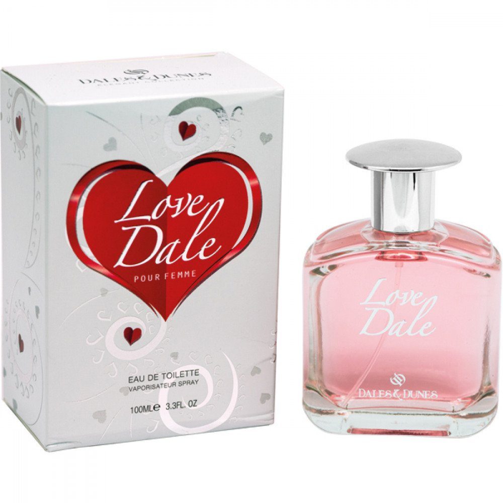 Dales & Dunes Eau de Toilette Love Dale - Damen Parfüm - fruchtige & blumige Noten, - 100ml - Duftzwilling / Dupe Sale