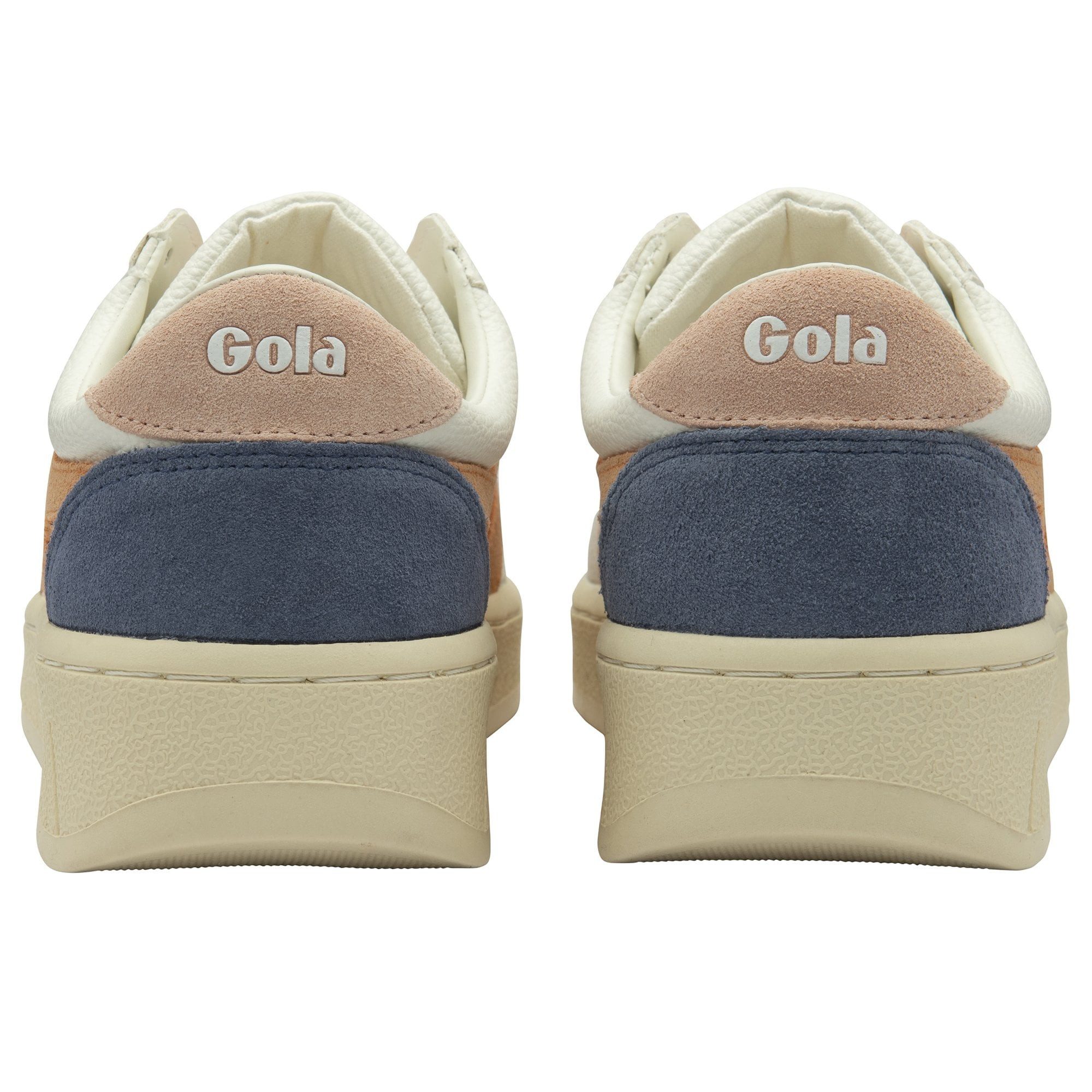 Gola Grandslam Trident weiss/beige/rosa Damen Sneaker