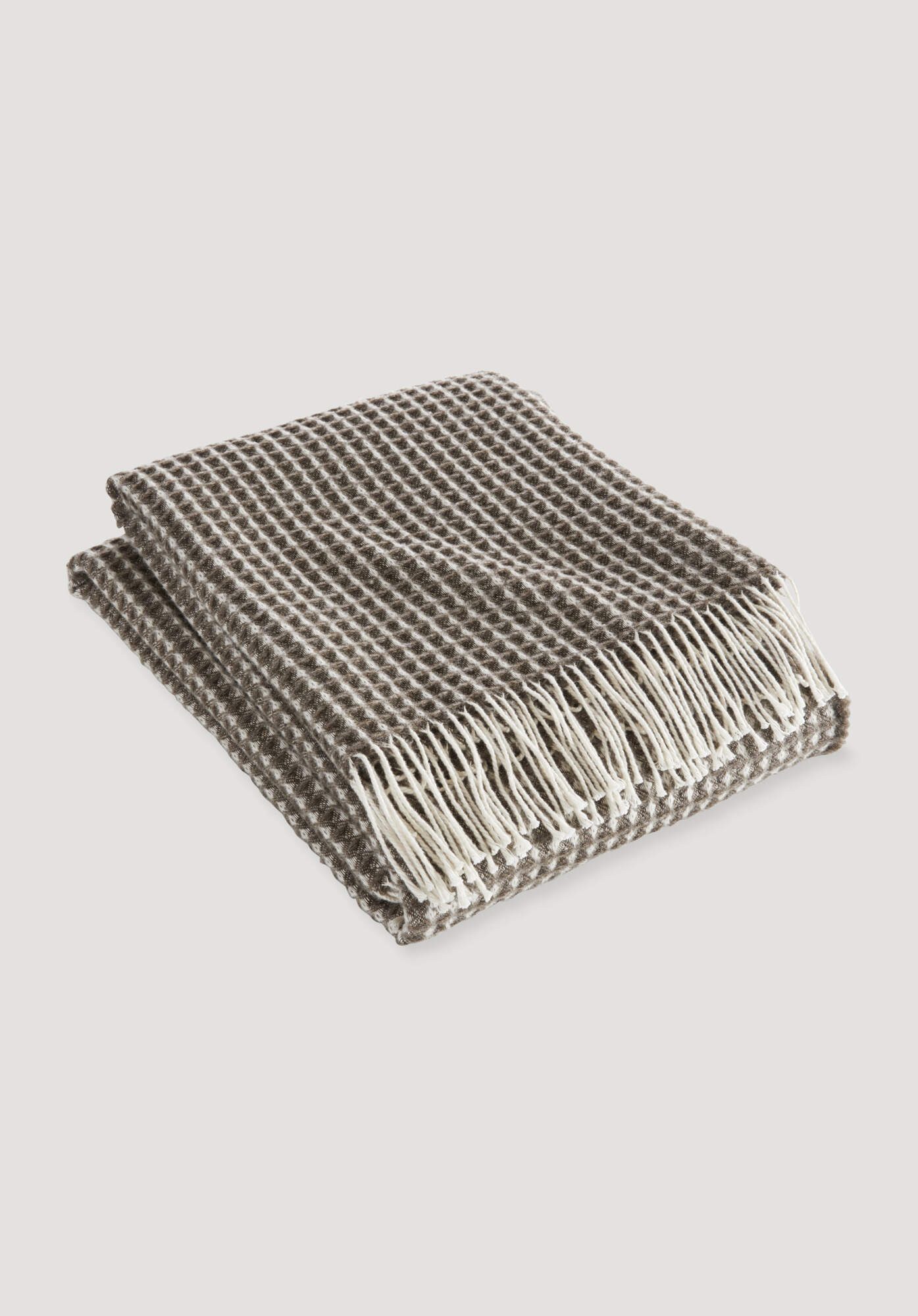 Plaid Plaid YARA aus Bio-Lambswool mit Bio-Baumwolle, Hessnatur