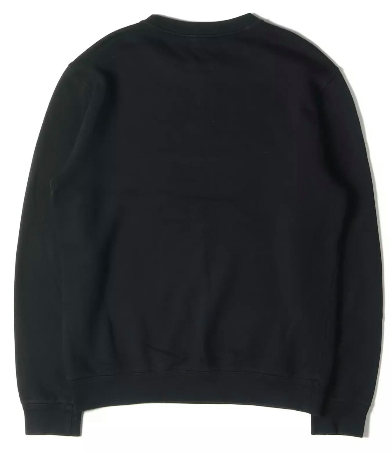 Versace Sweatshirt Stickerei Gold Logo Pullover Gebürstetes Stoff Teil der günstig online kaufen