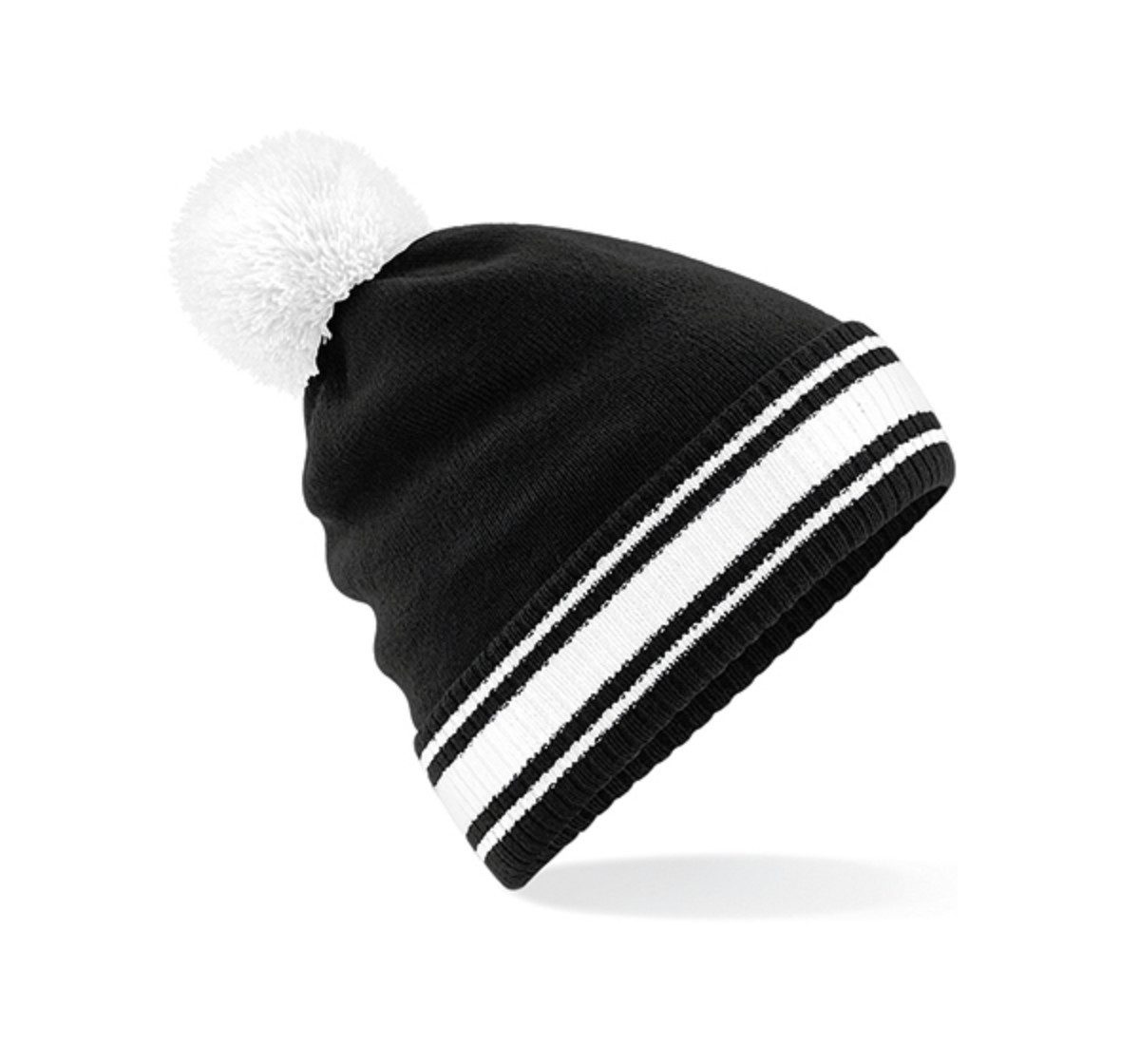 Beechfield® Strickmütze Beechfield Strichmütze Fussball Beanie