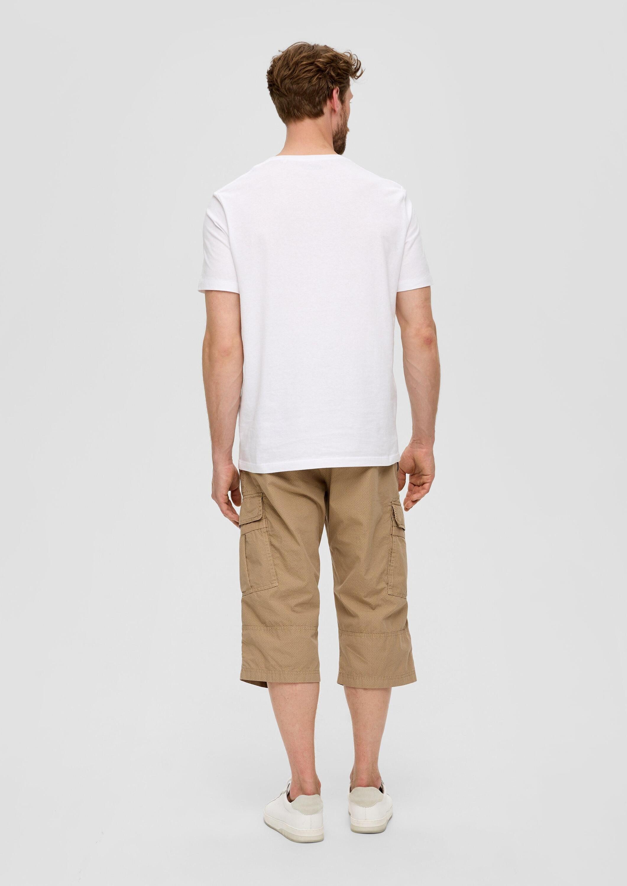 s.Oliver Shorts Bermuda FILE Relaxed: Bermuda aus Canvas