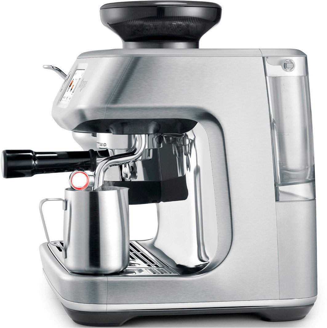 Sage Espressomaschine Barista Touch Impress SES882BSS, Cold Brew & Cold Espresso, Barista-Anleitung, Einstellungen für Milchalternativen