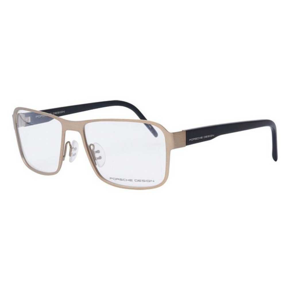 PORSCHE Design Brillengestell Glasses Frame P8290-D-56 Rectangular Glasses Frame 56, Gold