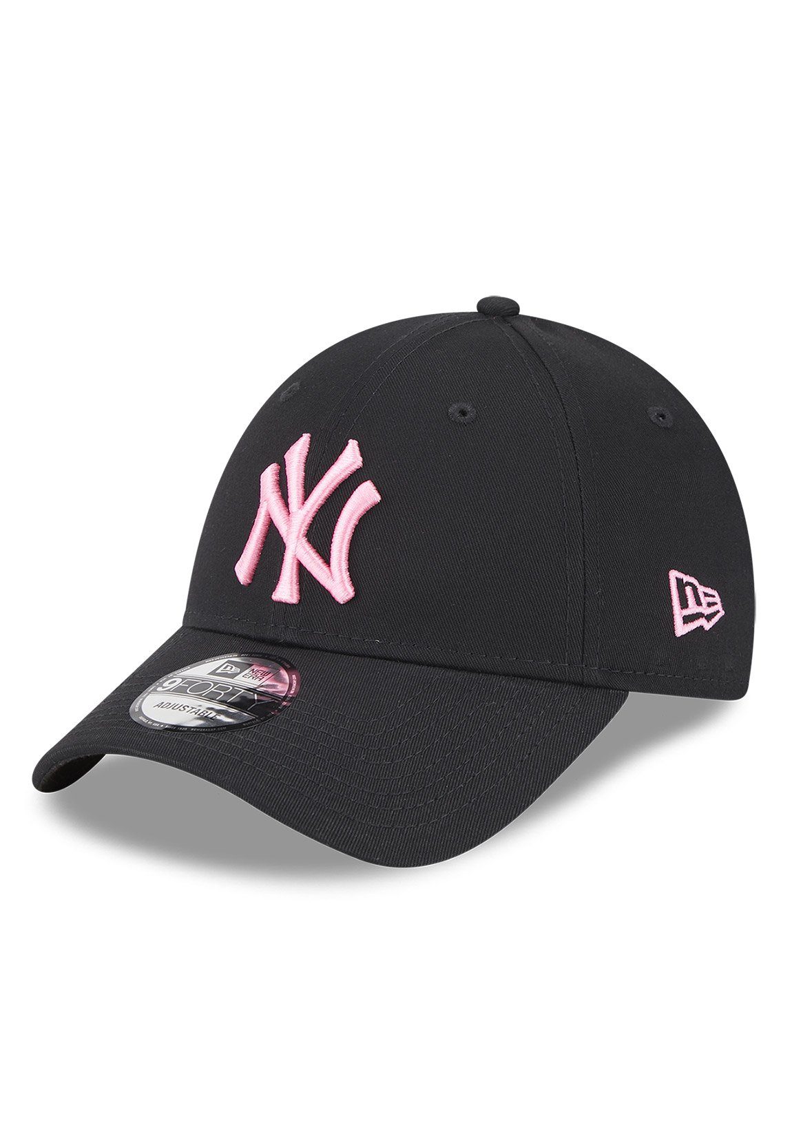 New Era Baseball Cap Pink New Adjustable Neon NY 9Forty Era schwarz-pink YANKEES Schwarz Cap