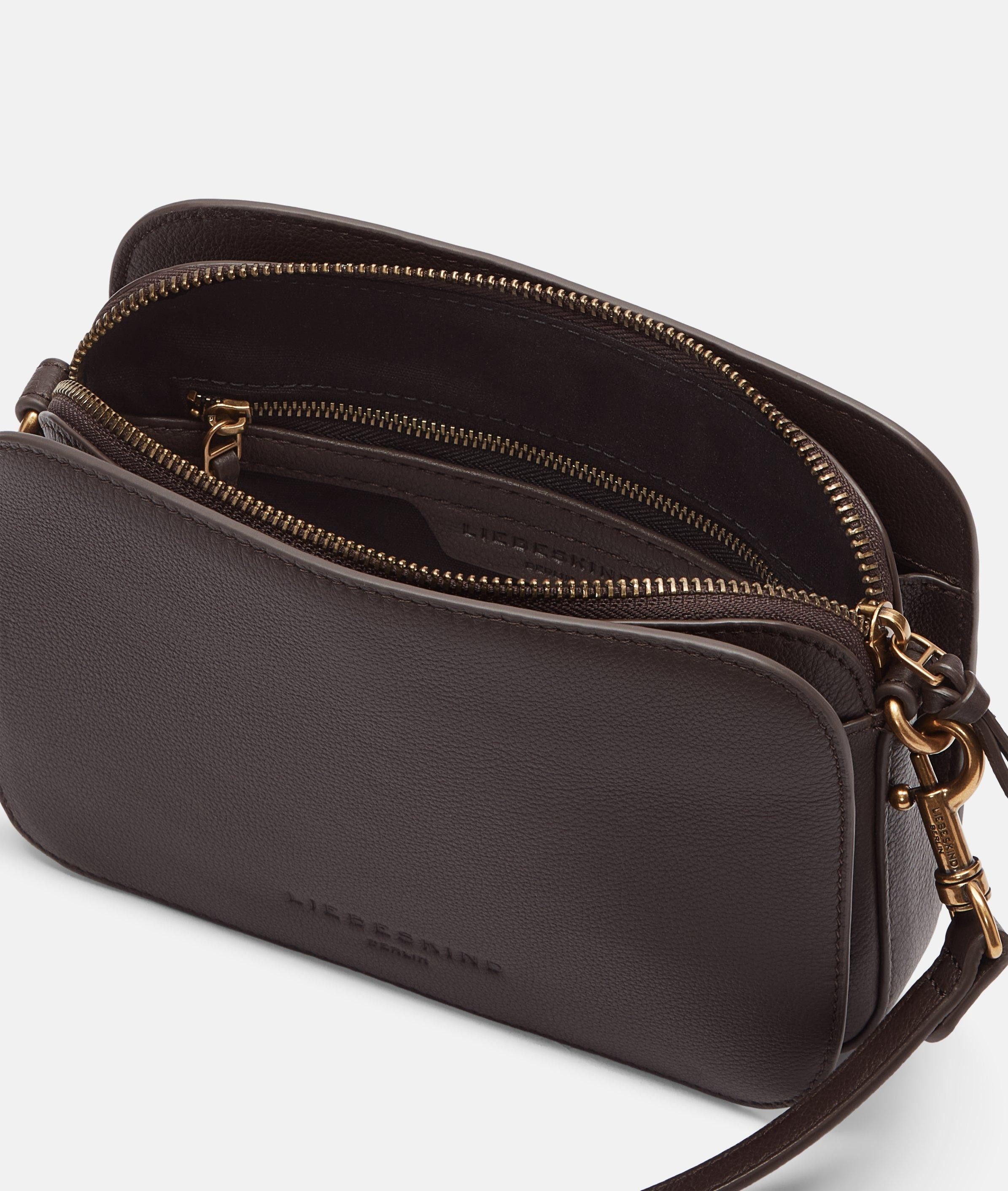 Liebeskind Berlin Umhängetasche Crossbody, Handliche Crossbody-Bag aus Rindsleder