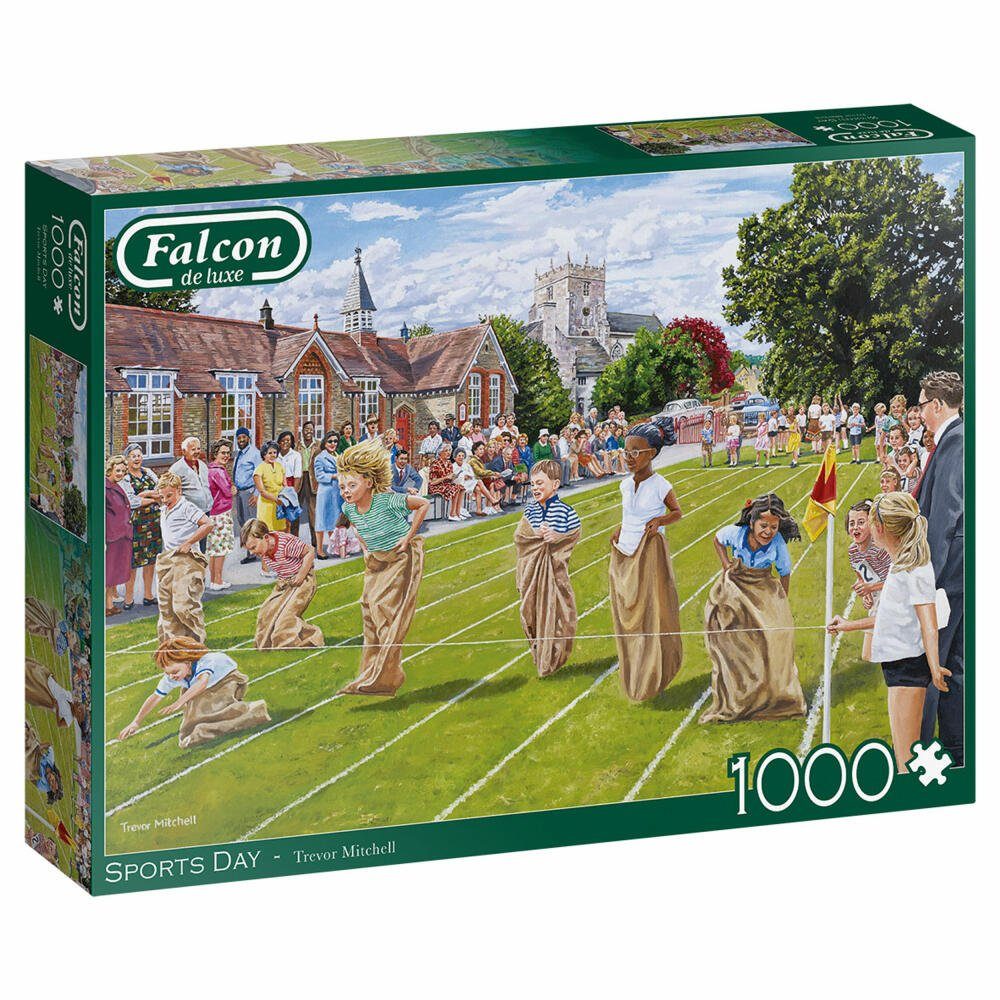 Jumbo Spiele Puzzle Falcon Sports Day 1000 Teile, 1000 Puzzleteile