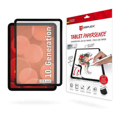 Displex Tablet PaperSense für Apple iPad 10,9 (10. Gen), Displayschutzfolie, Schreiben wie auf Papier