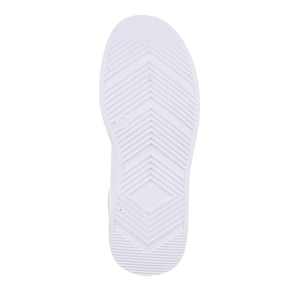 Ital-Design Damen Low-Top Freizeit Sneaker (86706301) Keilabsatz/Wedge Sneakers Low in Weiß