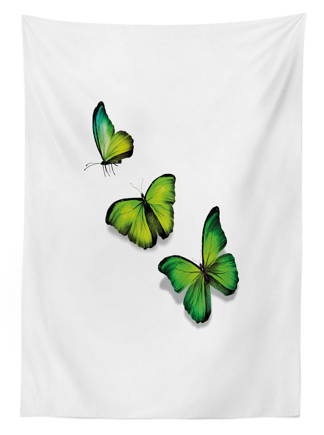 Farbfest Bereich Außen Farben, Tischdecke Waschbar Grün Für Klare Abakuhaus den Frühlings-Schmetterling geeignet