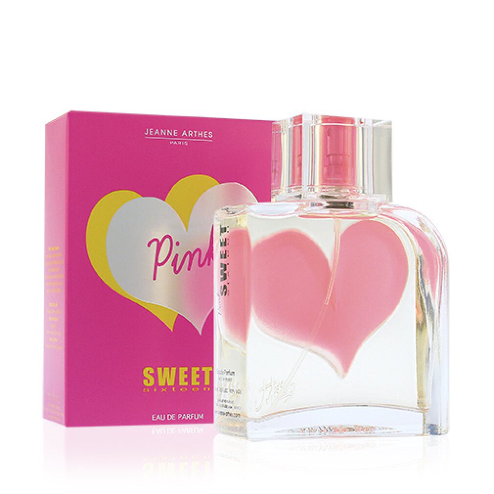 Jeanne Arthes Eau de Parfum Sweet Sixteen Pink Eau de Parfum für Frauen 100ml