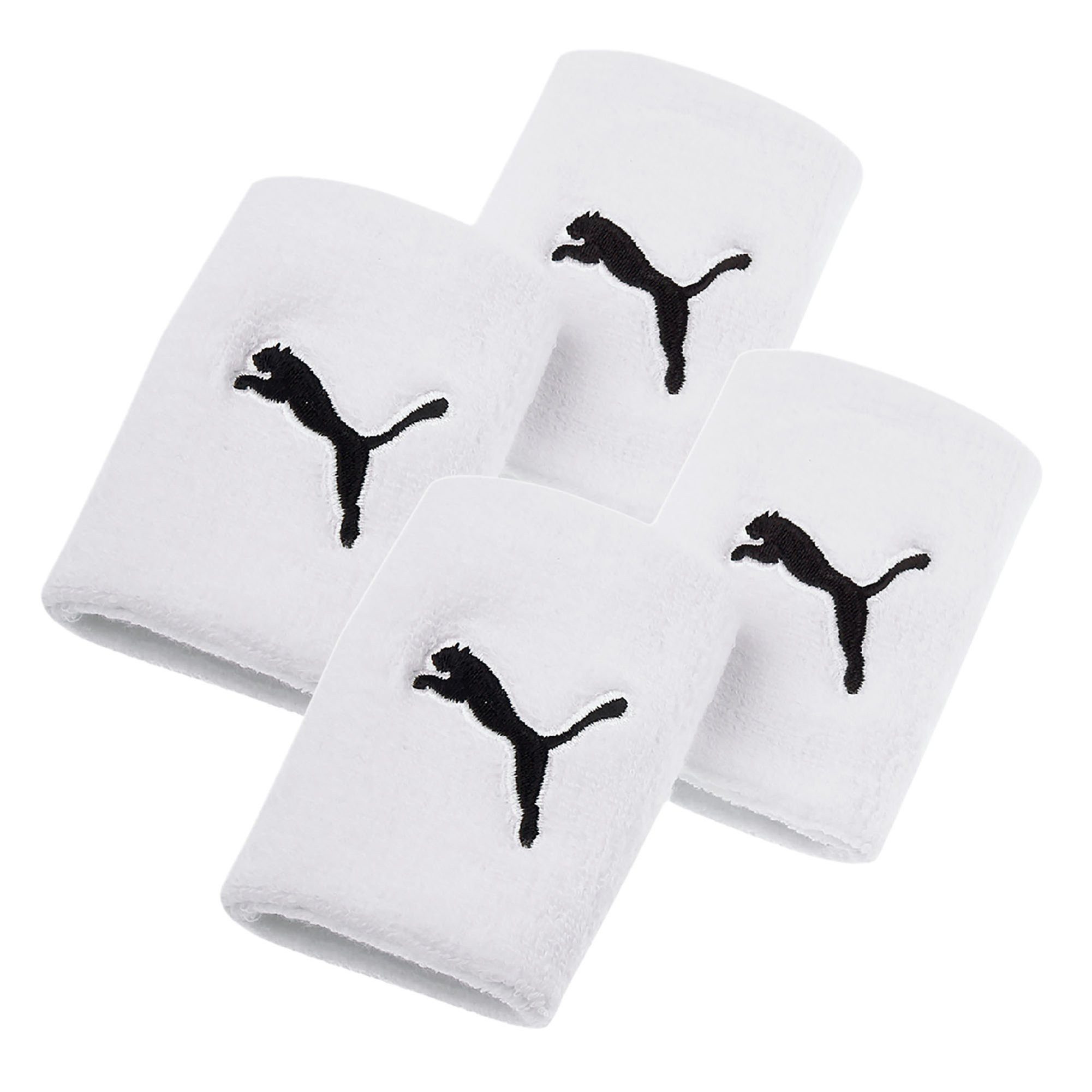 Schweißband Unisex Schweißband 4er Pack Baumwollmischung