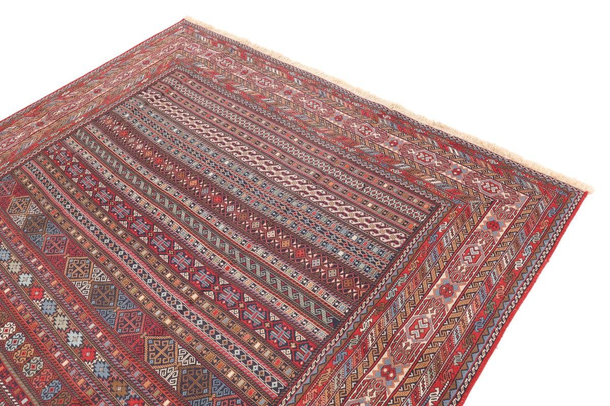 Orientteppich Kelim Soozani 190x306 Handgeknüpfter 5 mm Nain / Trading, Höhe: rechteckig, Perserteppich, Orientteppich