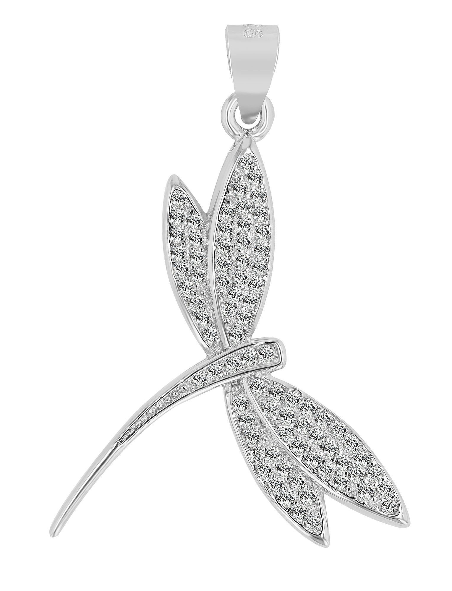 Kettenanhänger Anhänger aus 925 Silber mit Zirkonia