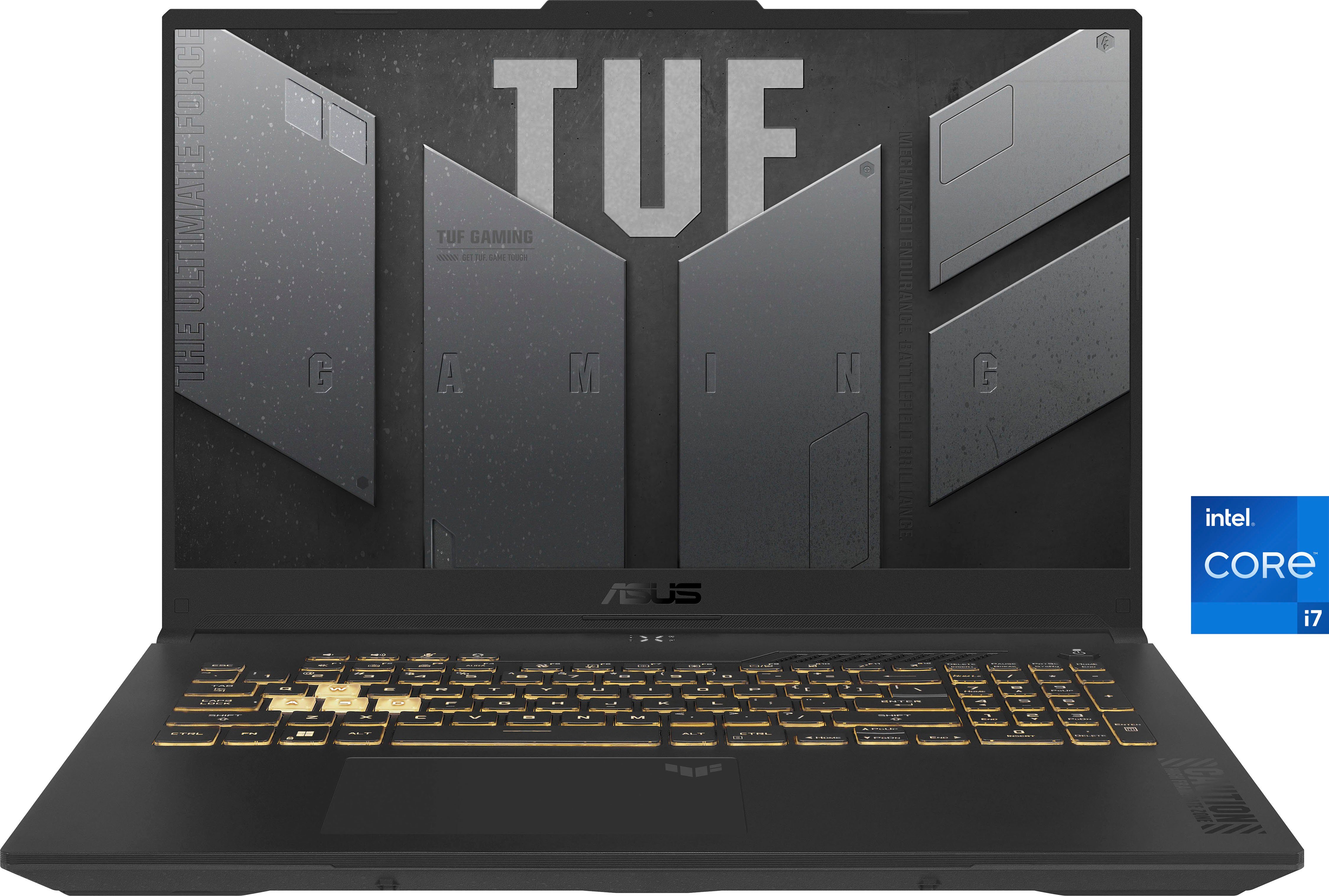 Asus TUF Gaming F17 FX707ZV4-HX018W Gaming-Notebook (43,9 cm/17,3 Zoll, Intel Core i7 12700H, GeForce RTX 4060, 1000 GB SSD) | alle Notebooks