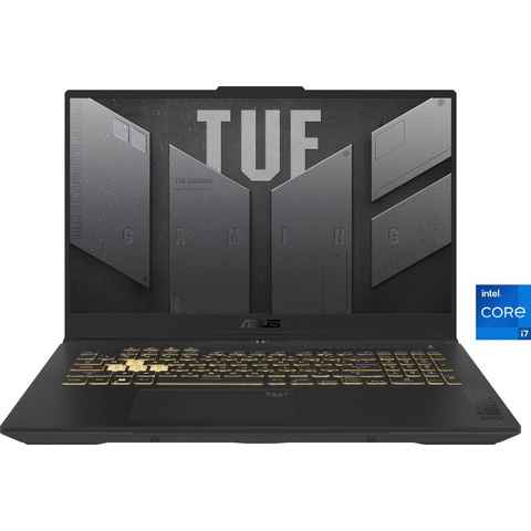 Asus TUF Gaming F17 FX707ZV4-HX018W Gaming-Notebook (43,9 cm/17,3 Zoll, Intel Core i7 12700H, GeForce RTX 4060, 1000 GB SSD)