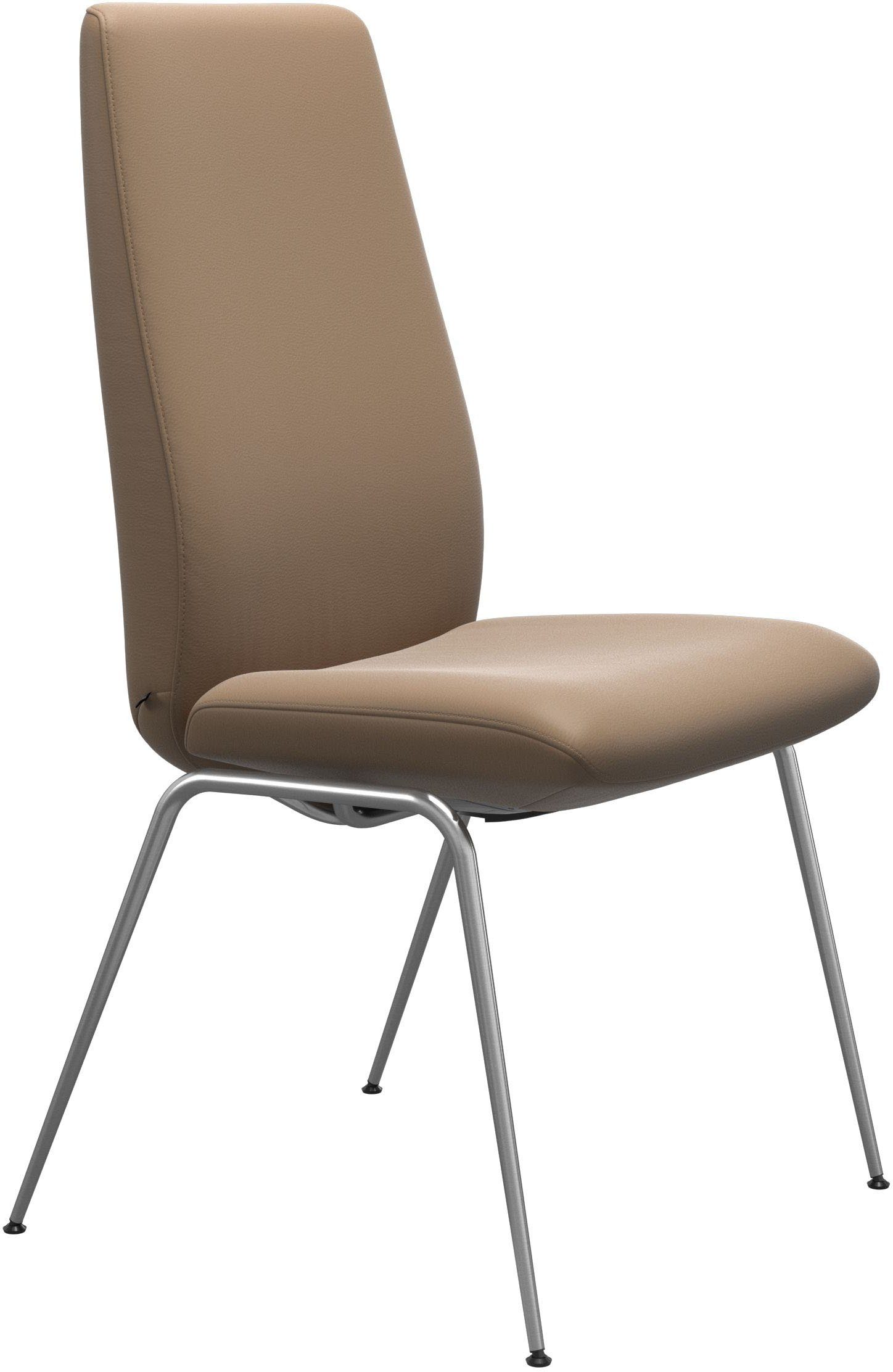 aus L, Chrom High Back, Stahl Stressless® in Laurel, glänzend Polsterstuhl Größe Beinen mit