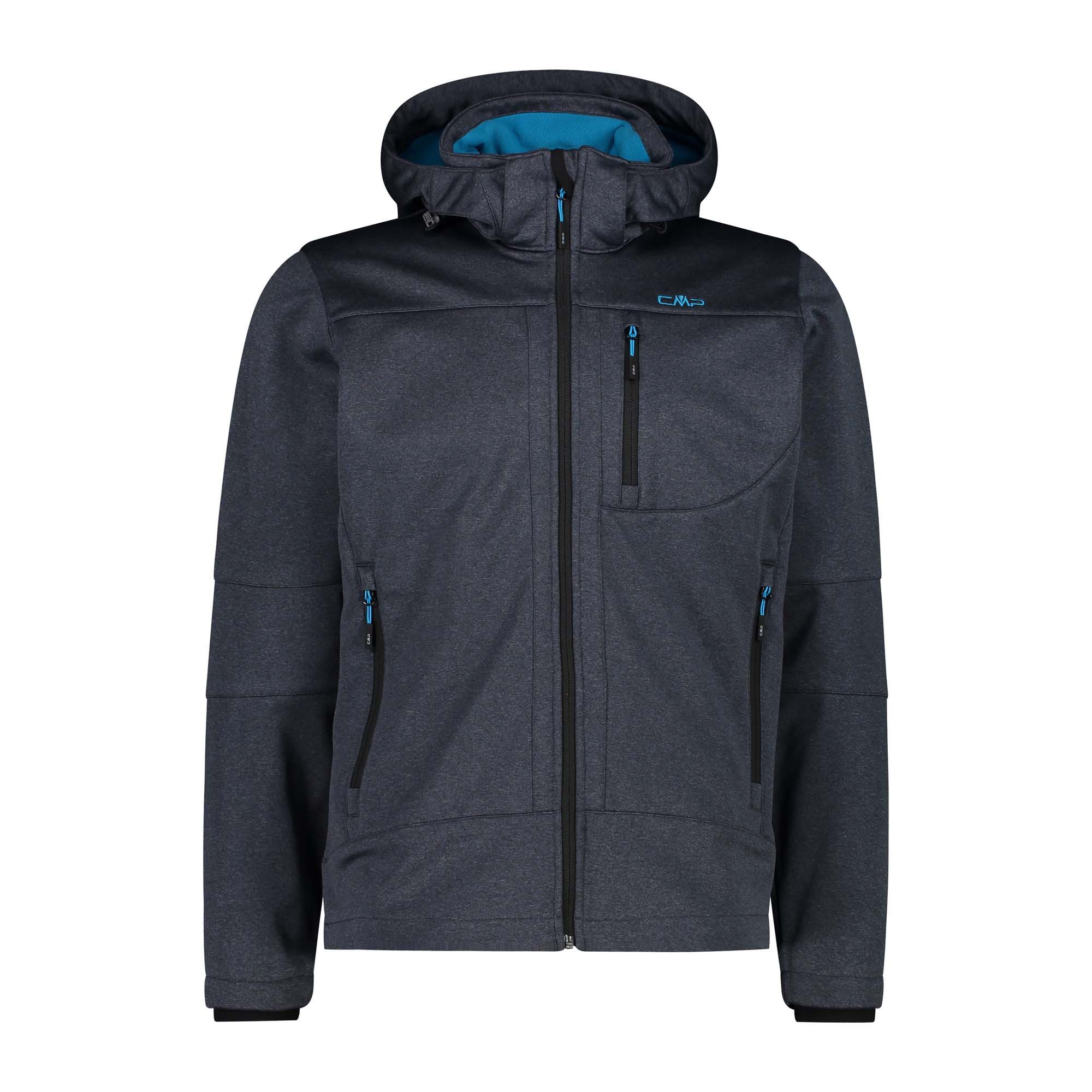 Softshelljacke CMP Herren Softshell Jacke Zip Hood 3A01787N-M