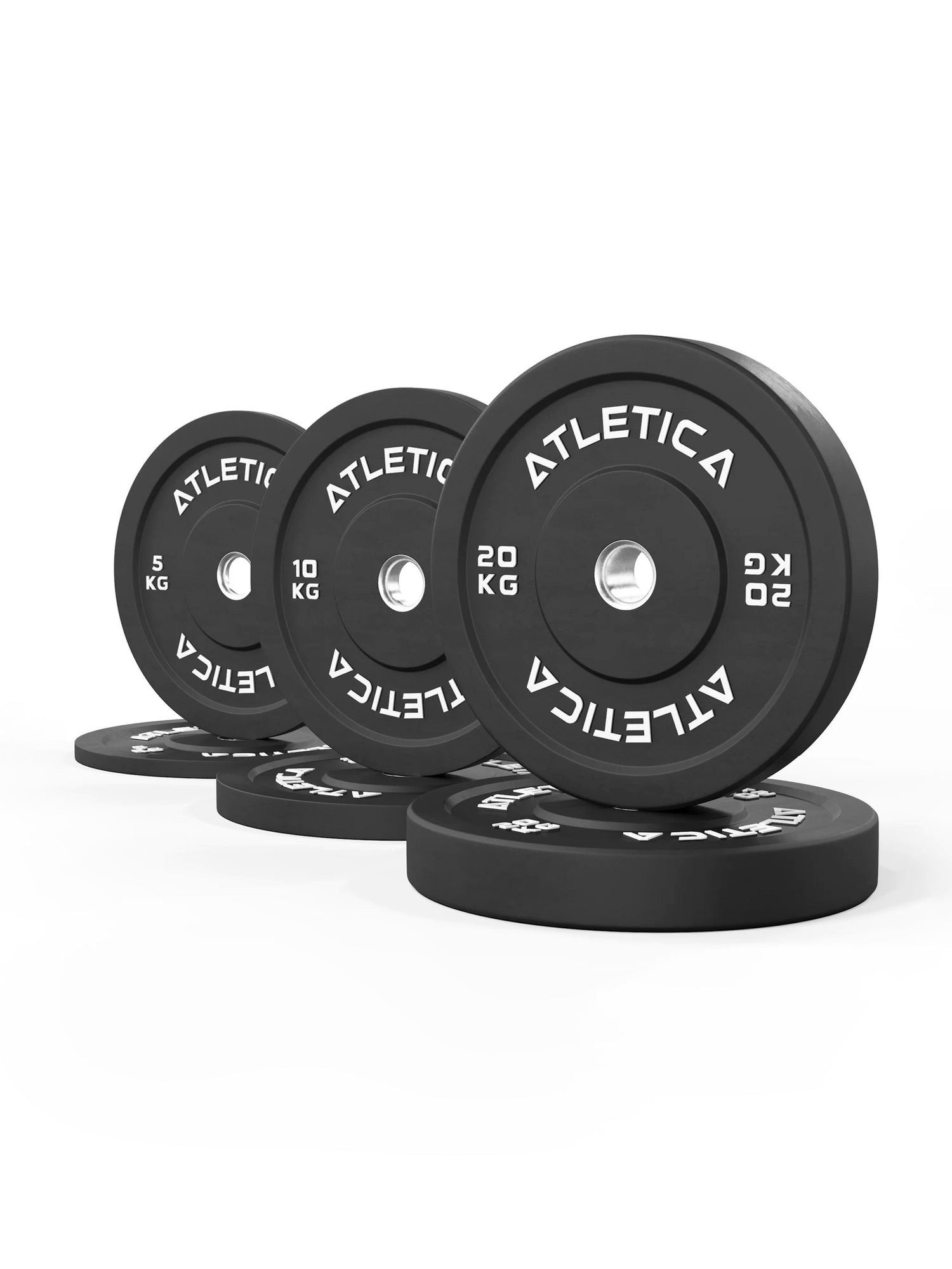 Hantelscheiben Bumper Plates Set, 70 kg
