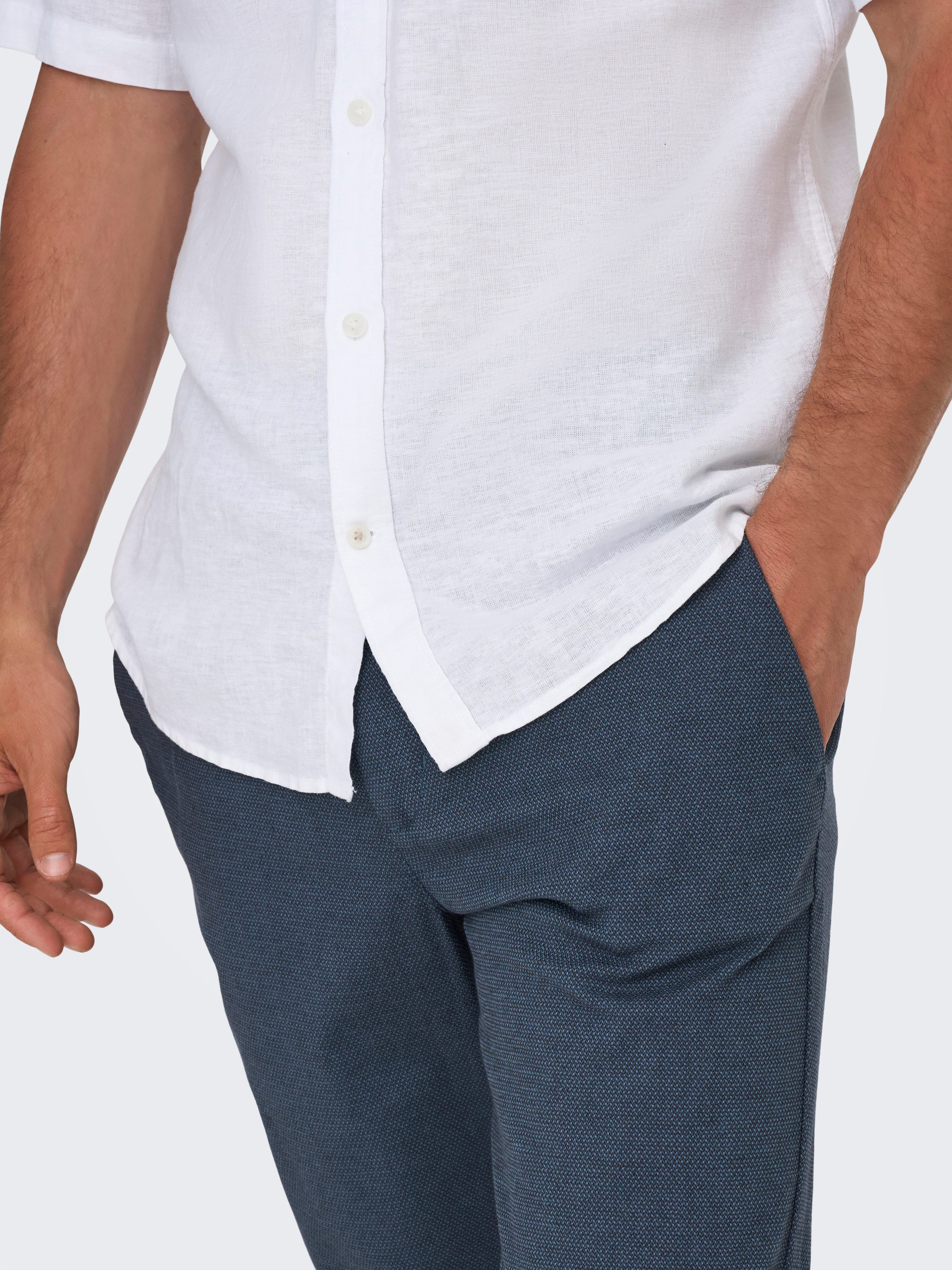 ONLY & SONS Anzughose ONSMARK PETE SLIM DOBBY 0058 PANT NOOS – Bild 5 von 5