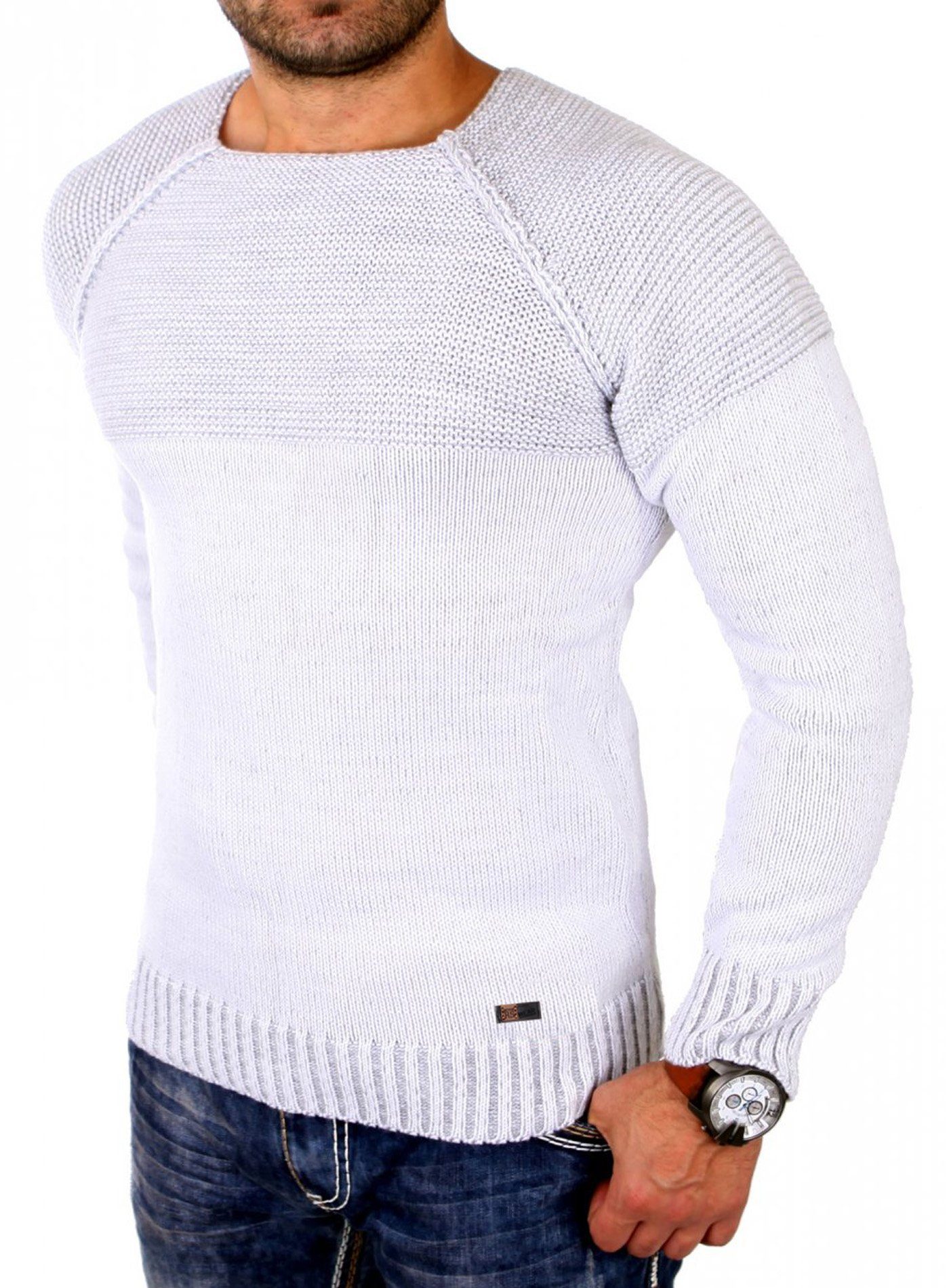 Reslad Strickpullover Reslad Strickpullover Herren Two günstig online kaufen