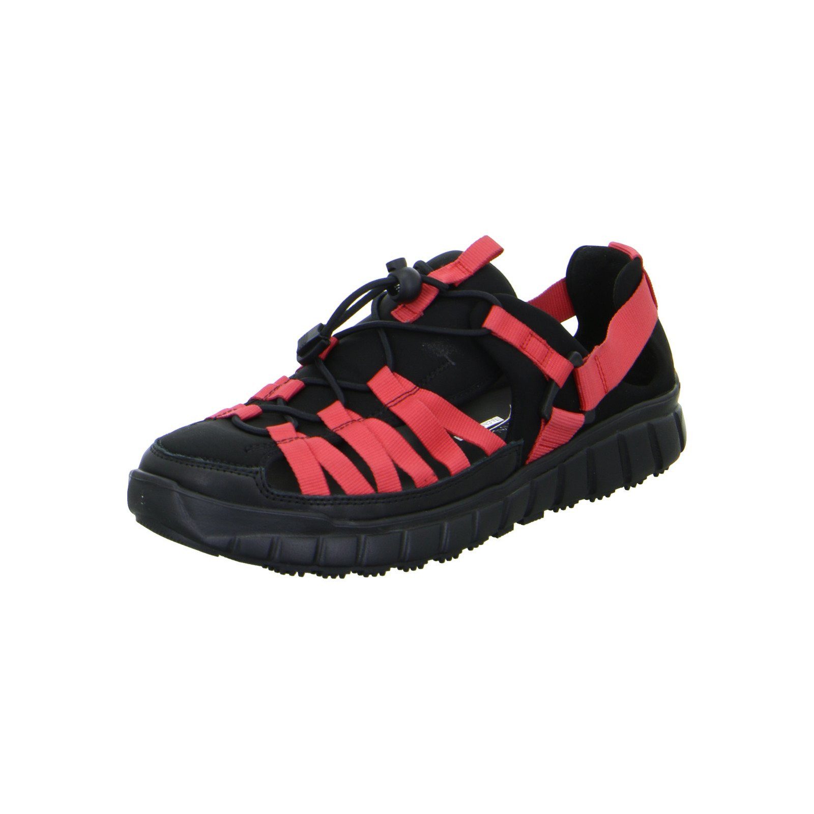 Ganter Evo - Damen Schuhe Sandalette Sneaker Textil rot