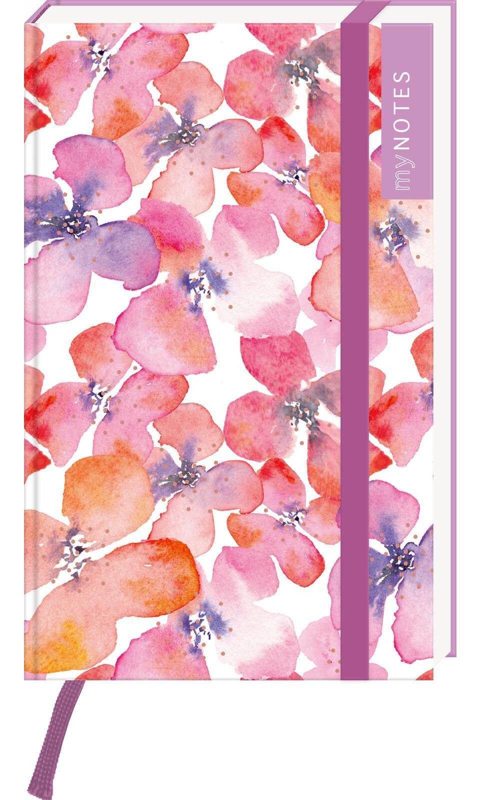 Ars Edition Fotoalbum myNOTES Papeterie: Notizbuch A6 Blumenträume