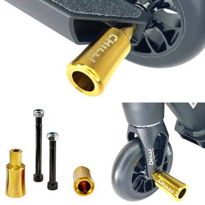 Chilli Stuntscooter Chilli Pro Scooter Stunt-Scooter Pegs Barrel Gold