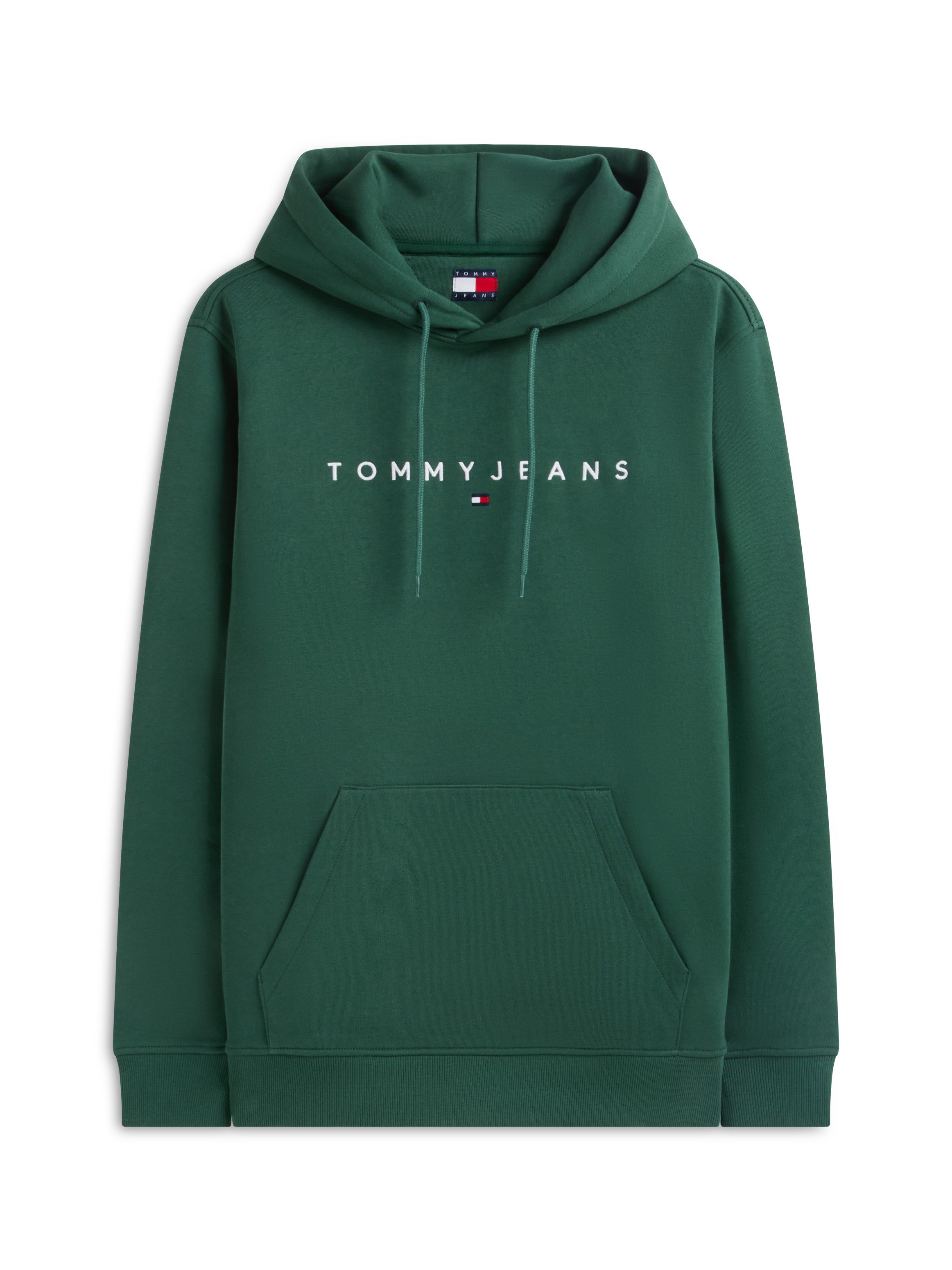 Tommy Jeans Hoodie TJM REGULAR LINEAR LOGO HOODIE EXT mit Logo-Stickerei – Bild 5 von 5